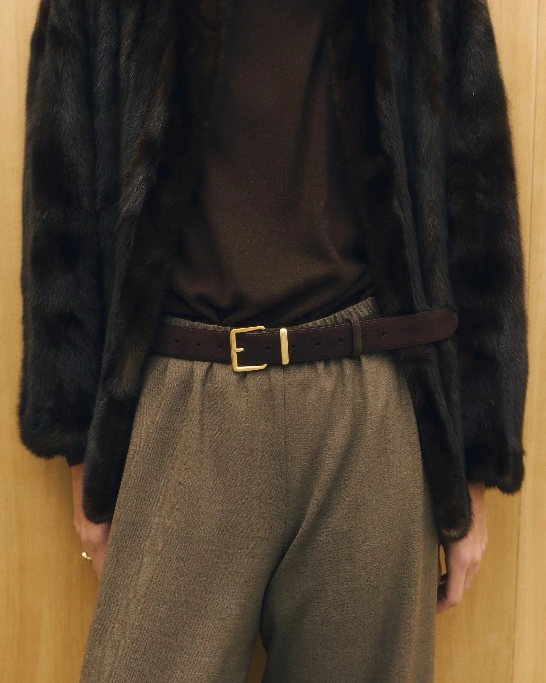 La ceinture - suede brown
maisonola.com