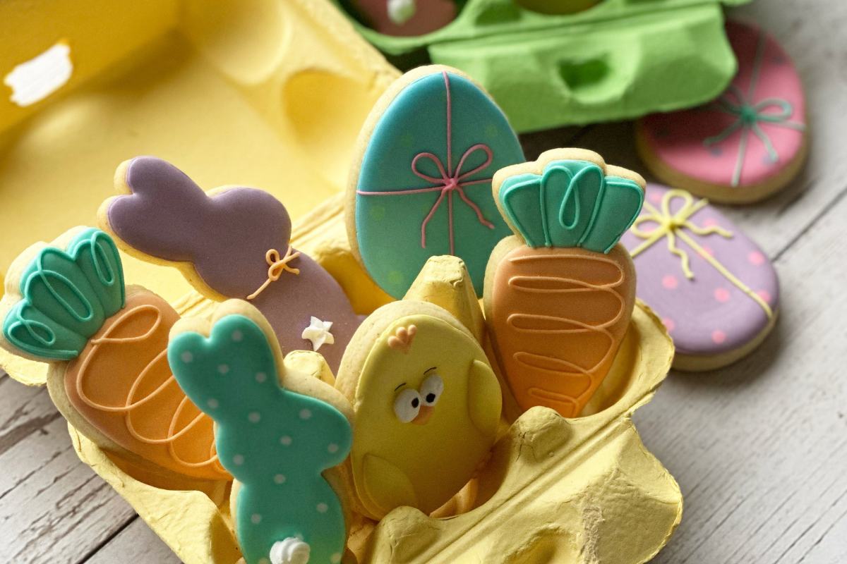 Easter Egg Box Cookies Workshop Kids