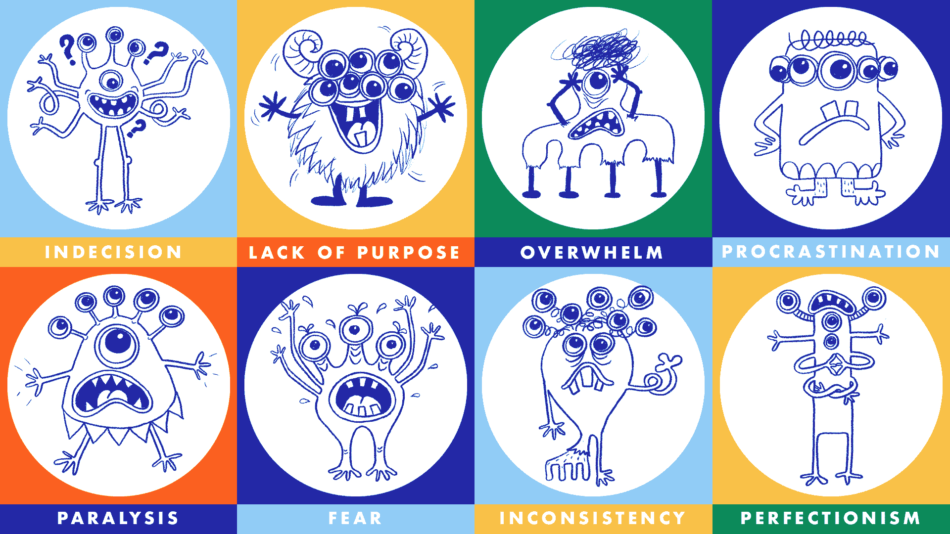 Internal Monster Tackle Your Mindset Monsters: 7 Days to Establishing A Regular Creative ...