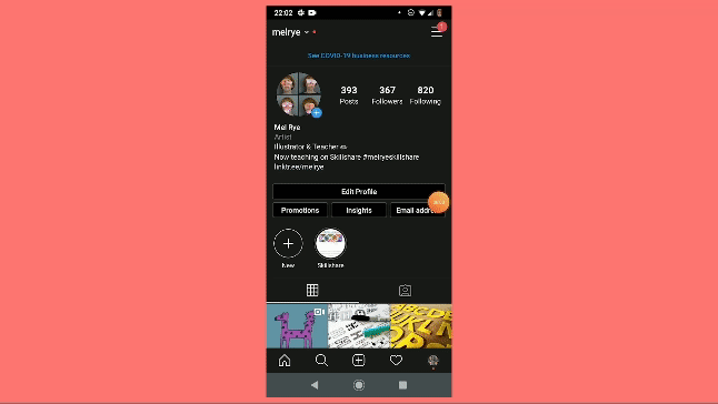 export video file gif for instagram