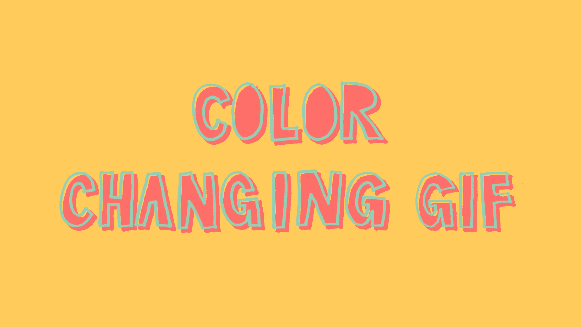 color changing gif adobe photoshop for beginners