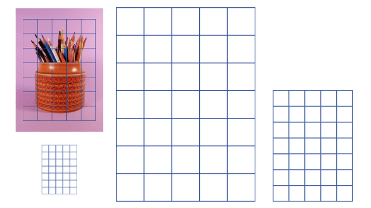 How To Scale A Drawing Using A Grid — Mel Rye