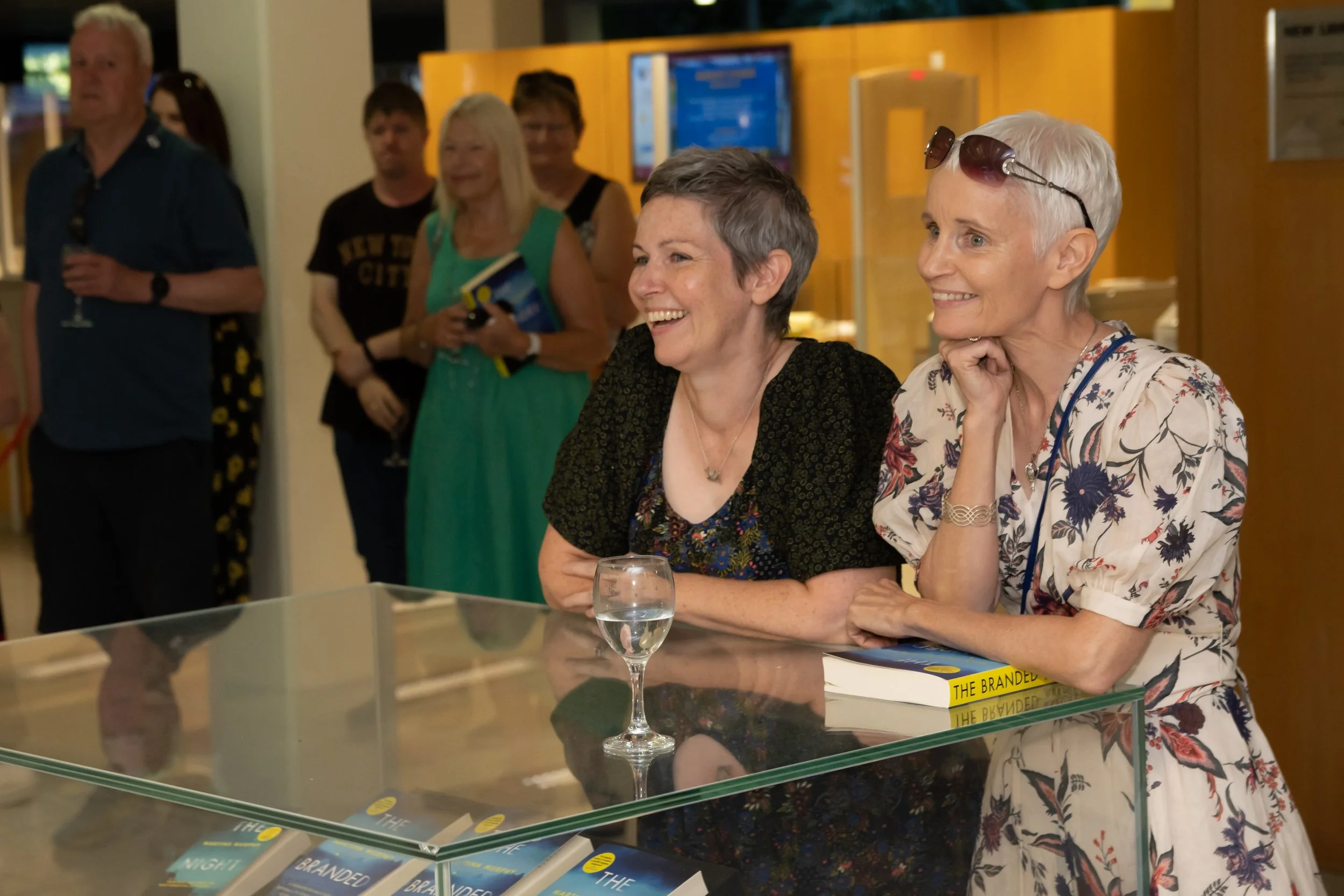 Martina Murphy with fellow wrtier Claire Joyce.jpg