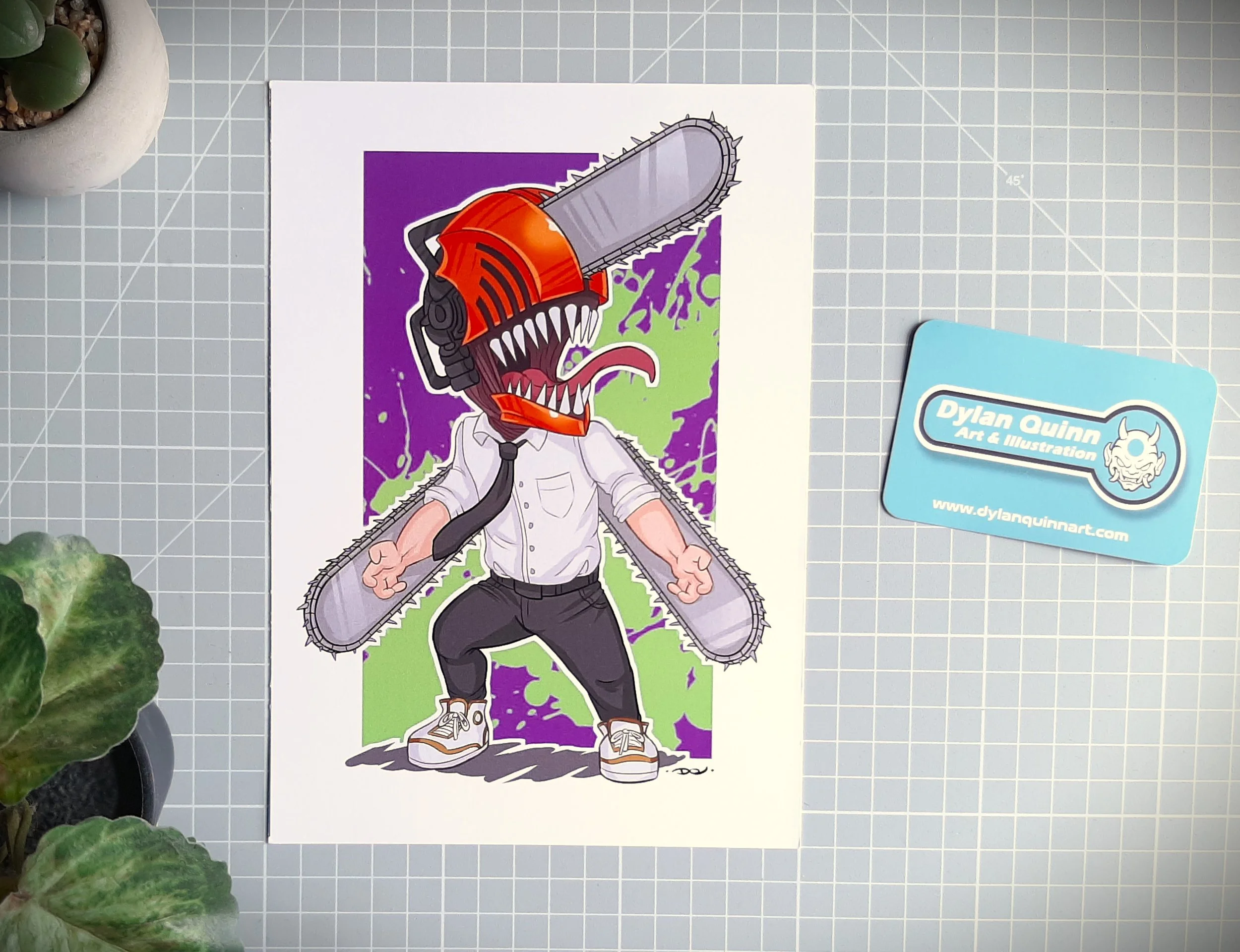 Chainsaw Man A5 Print