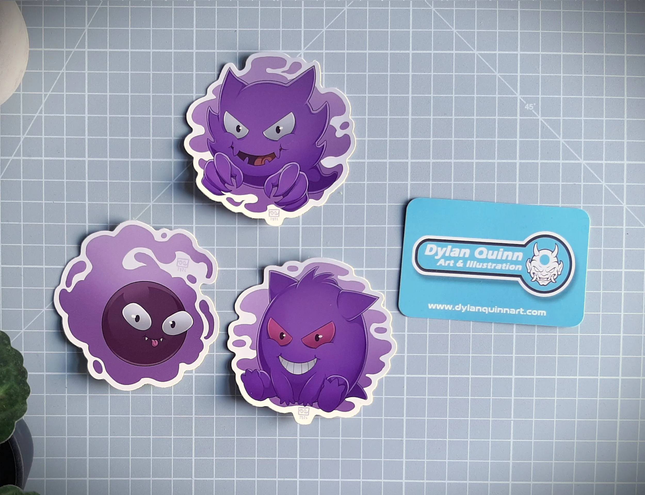 Ghost Pack - 3 Stickers
