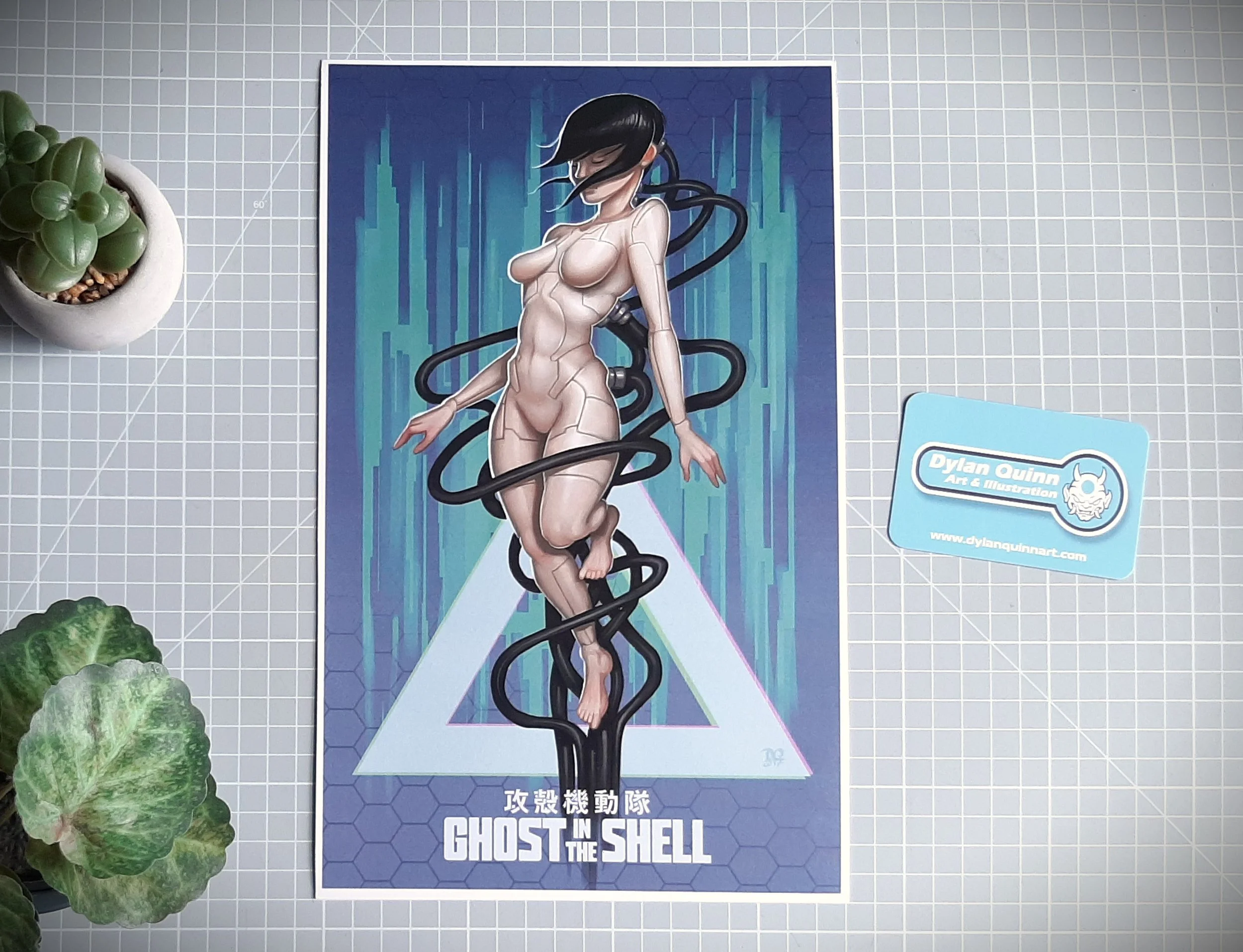 Ghost in the Shell A4 Print