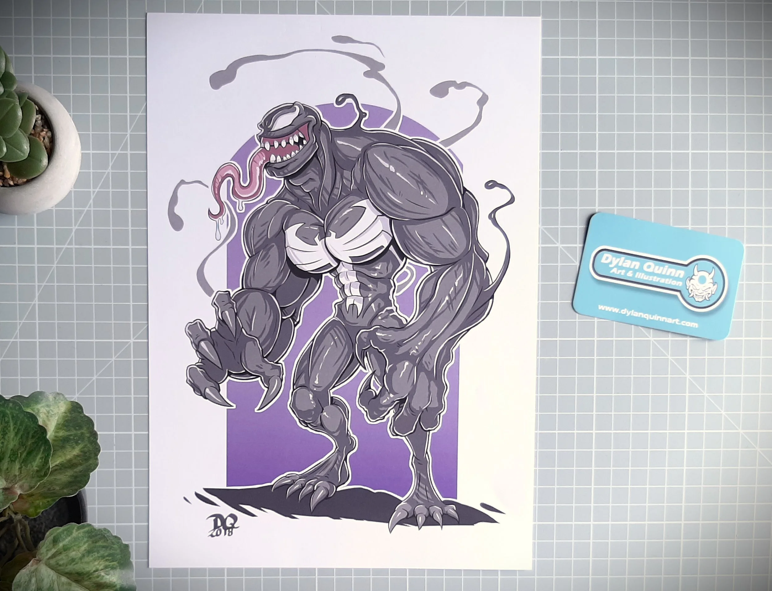 Venom A4 Print