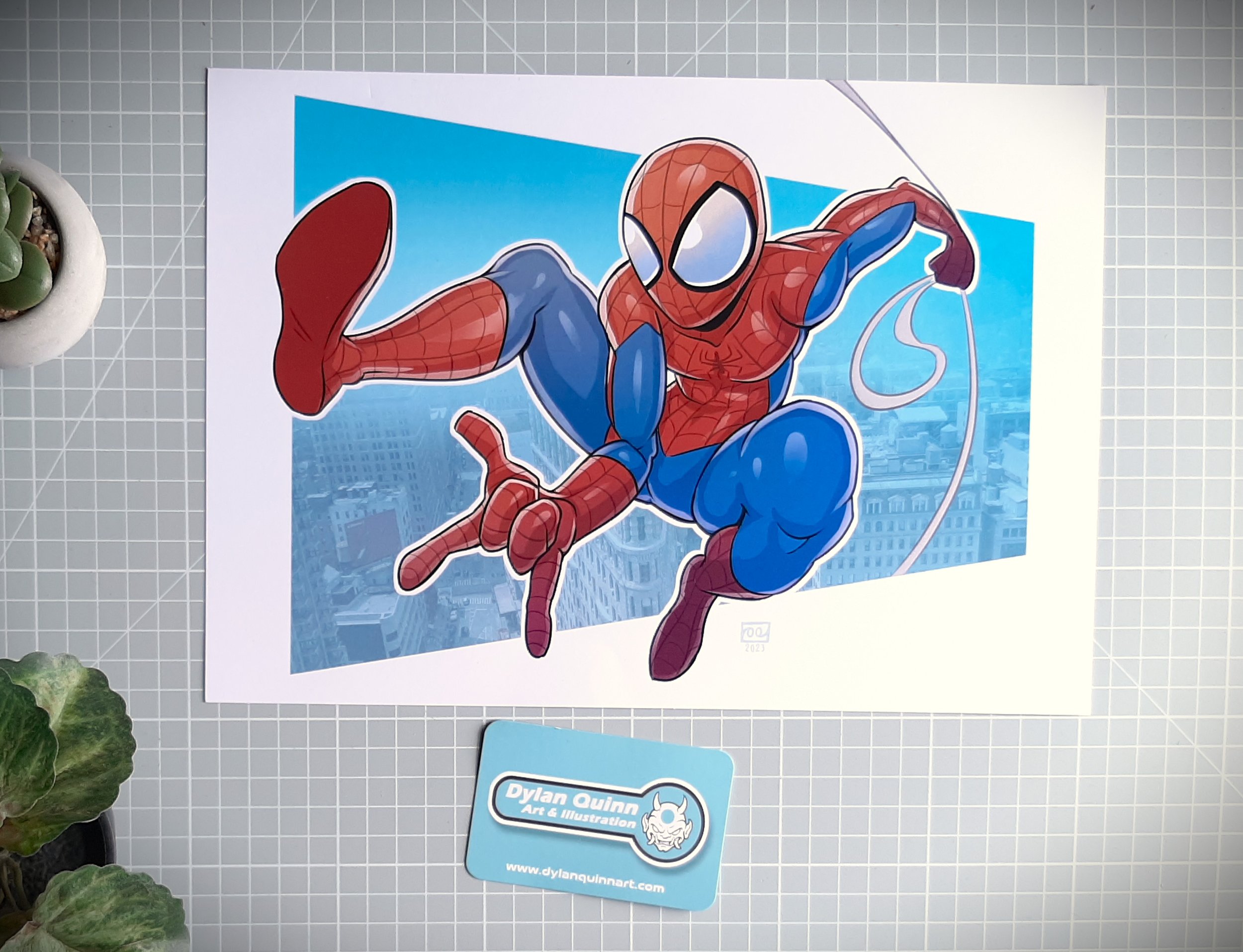 Spider-Man A4 Print