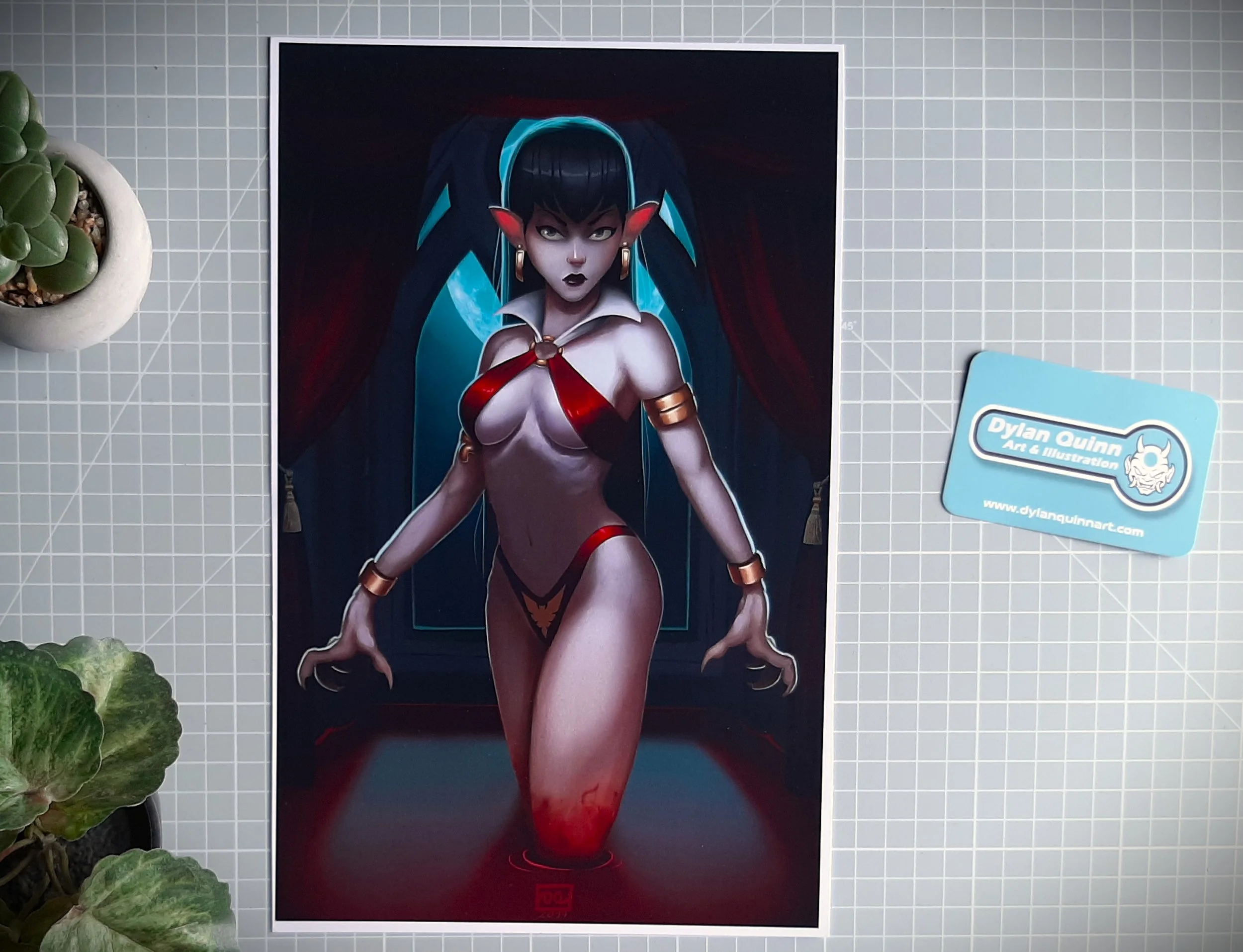 Vampirella A4 Print