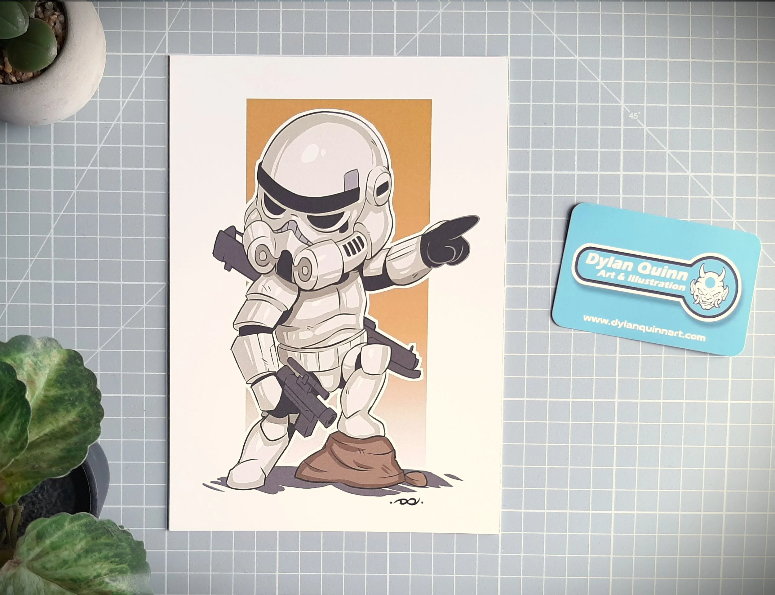 Stormtrooper A5 Print