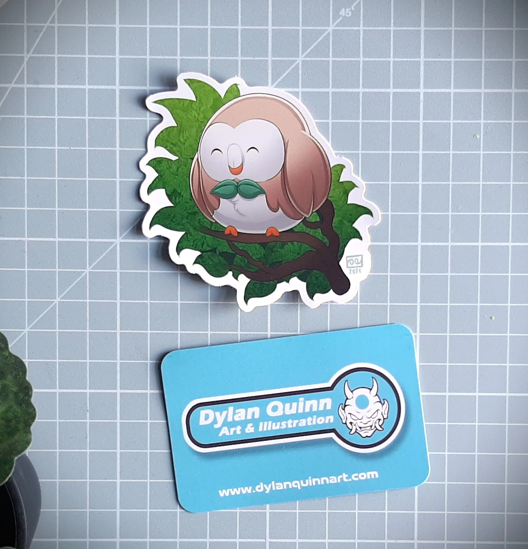 Rowlet Sticker
