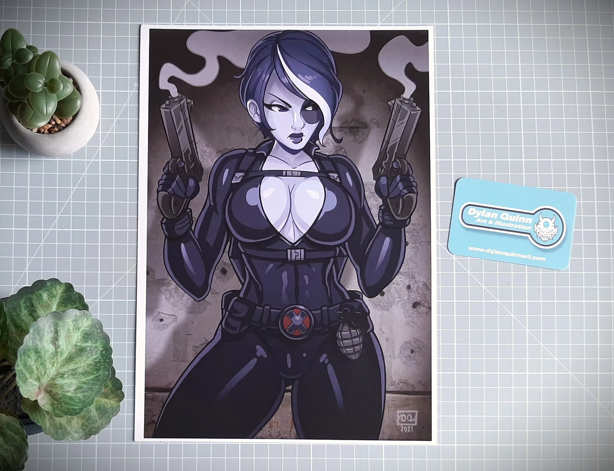 Domino A4 Print