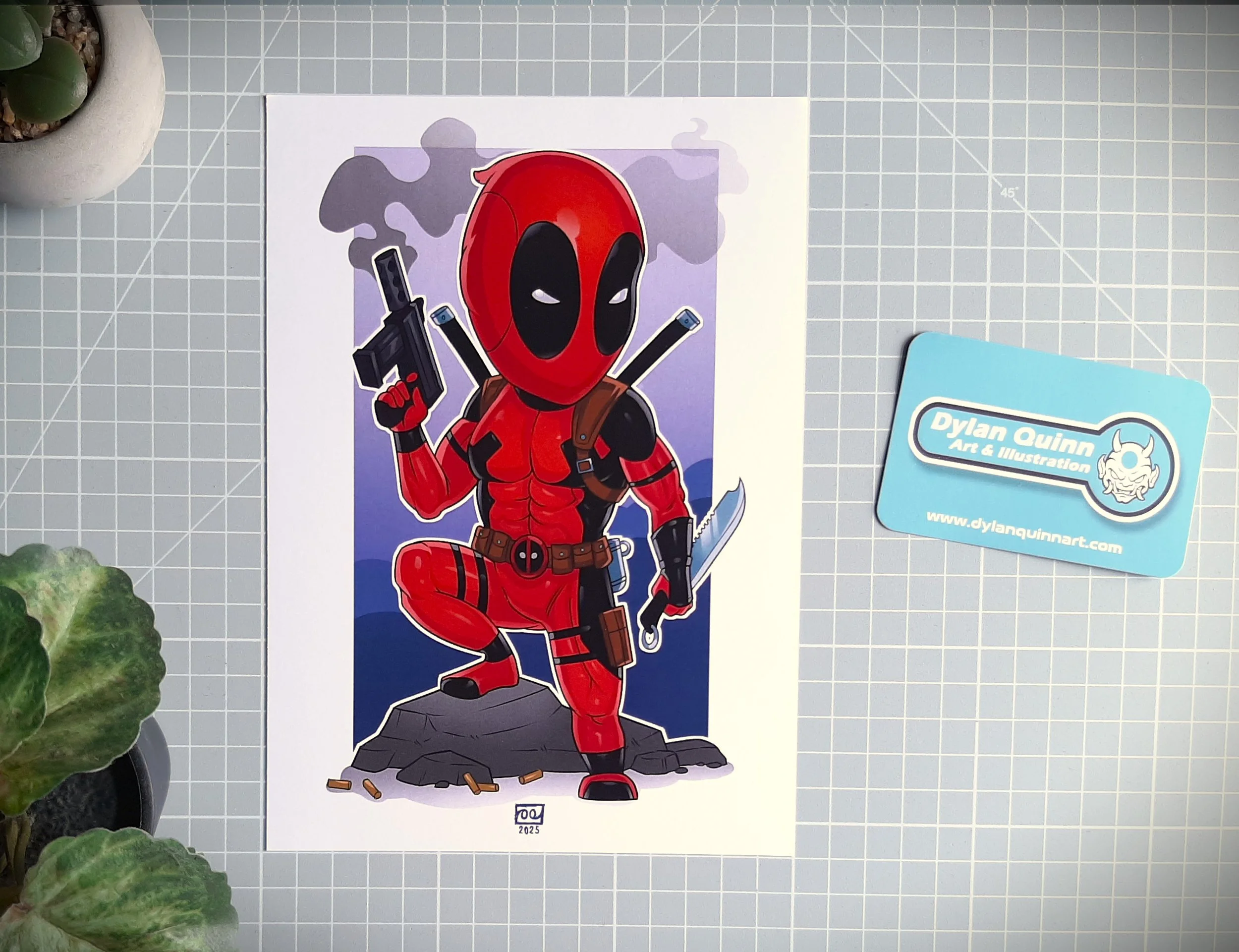 Deadpool A5 Print