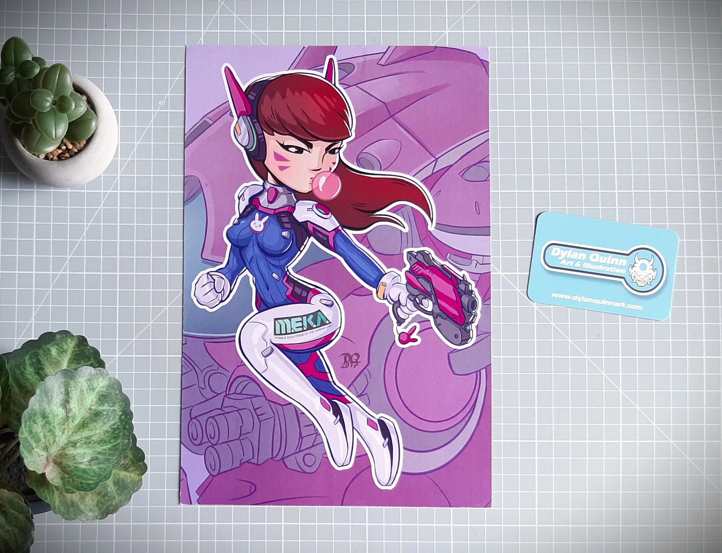 D.Va A4 Print