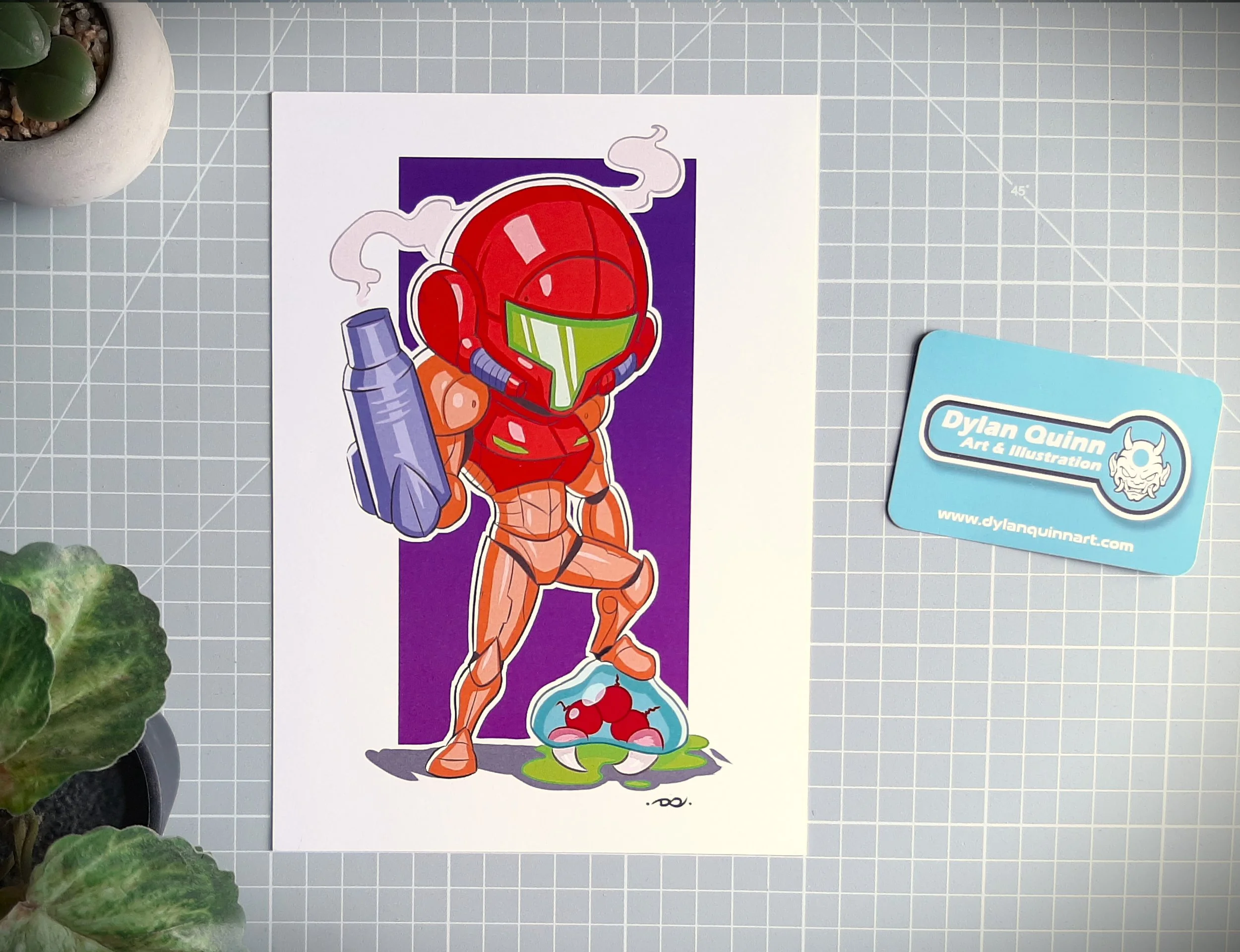 Samus A5 Print