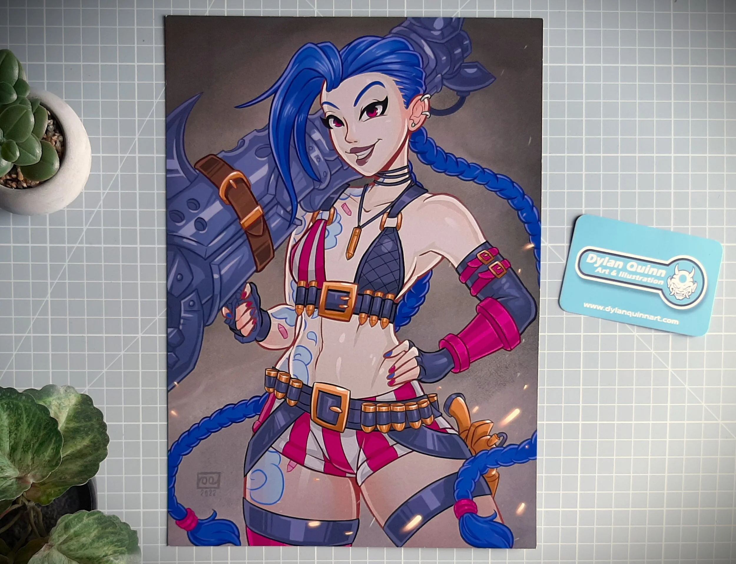 Jinx A4 Print