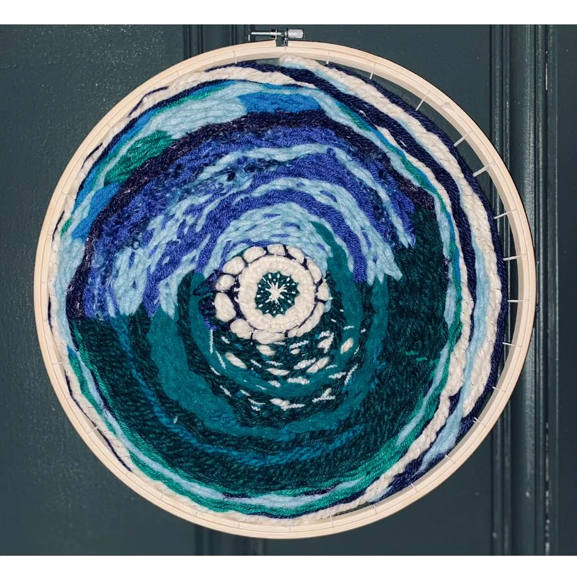 woven gift from art therapist