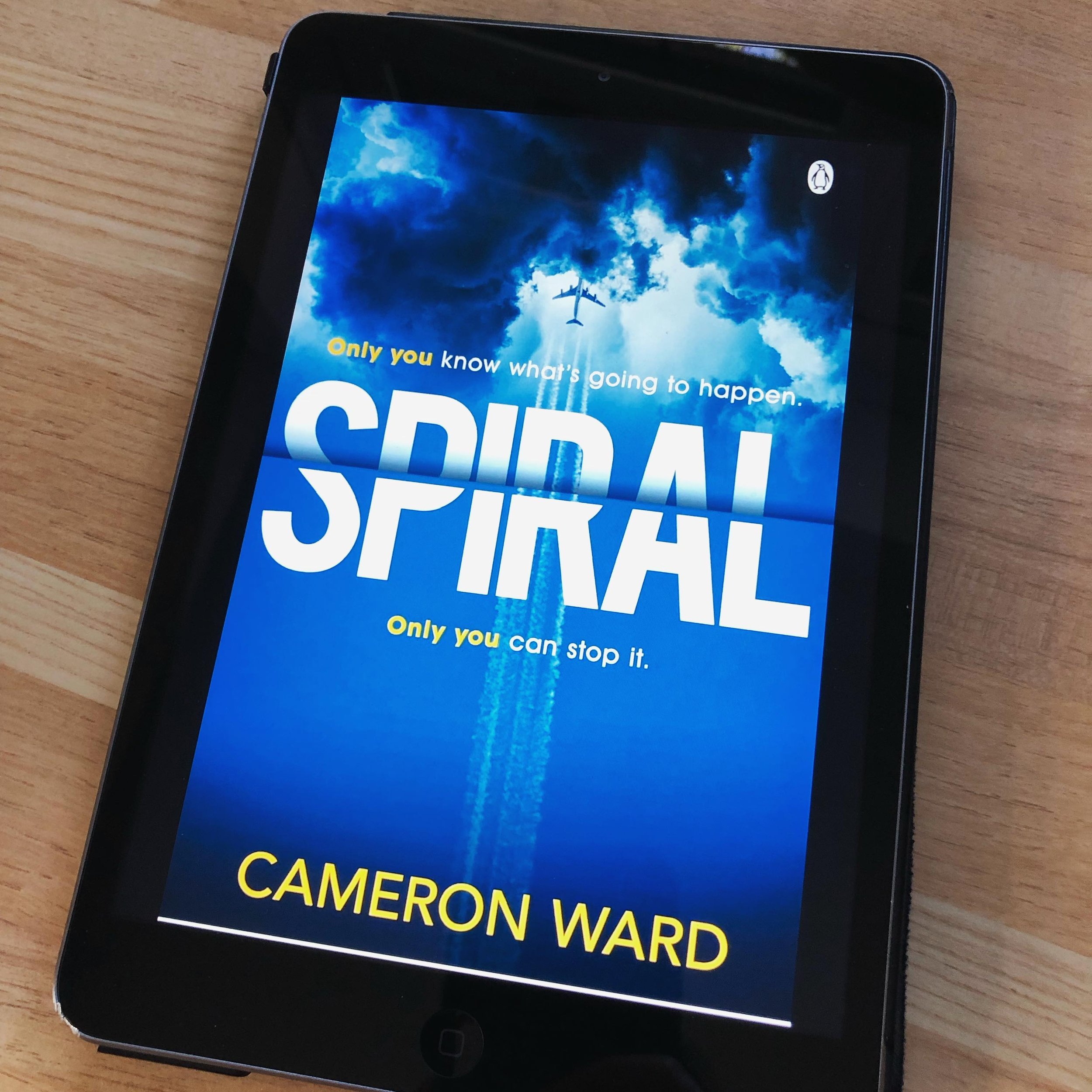 Smart, with sparkling prose, Spiral by @authorcamward tells the story of Charlie, heading to LA to heal a rift with her son, Theo, the pilot of the plane and a young man in a shit load of trouble. But halfway across the Atlantic the plane goes down. 