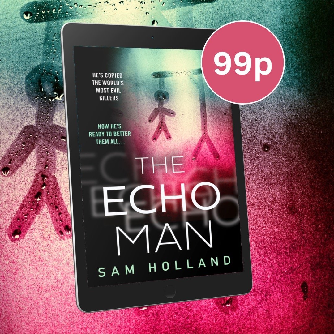 Still time to catch up on the Major Crimes team before The Puppet Master comes out on 9th May. The Echo Man - where it all started for Cara and Griffin - is only 99p through April. Grab it now! Link in bio and stories.