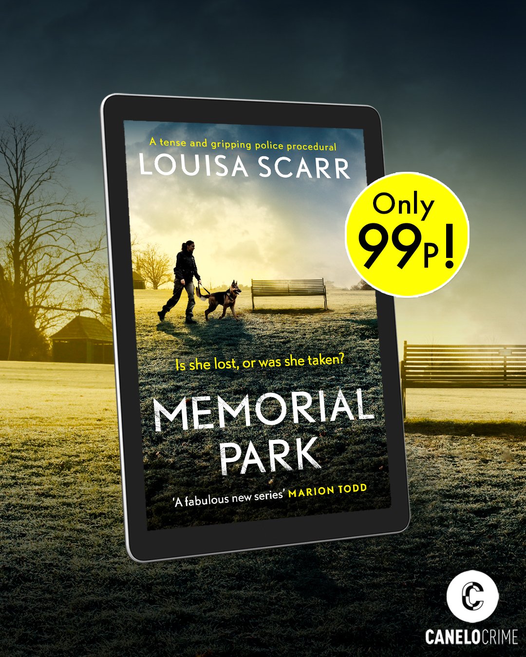🚨Early Christmas Present Alert!🚨 
Memorial Park, the second in the Lucy Halliday &lsquo;dog book&rsquo; series is now 99p. Grab it while you can! 🐕🐾🐕🐾🐕🐾
Link to buy in my stories and my bio.
#kindledeal #bargain #crimethriller #crimefiction #