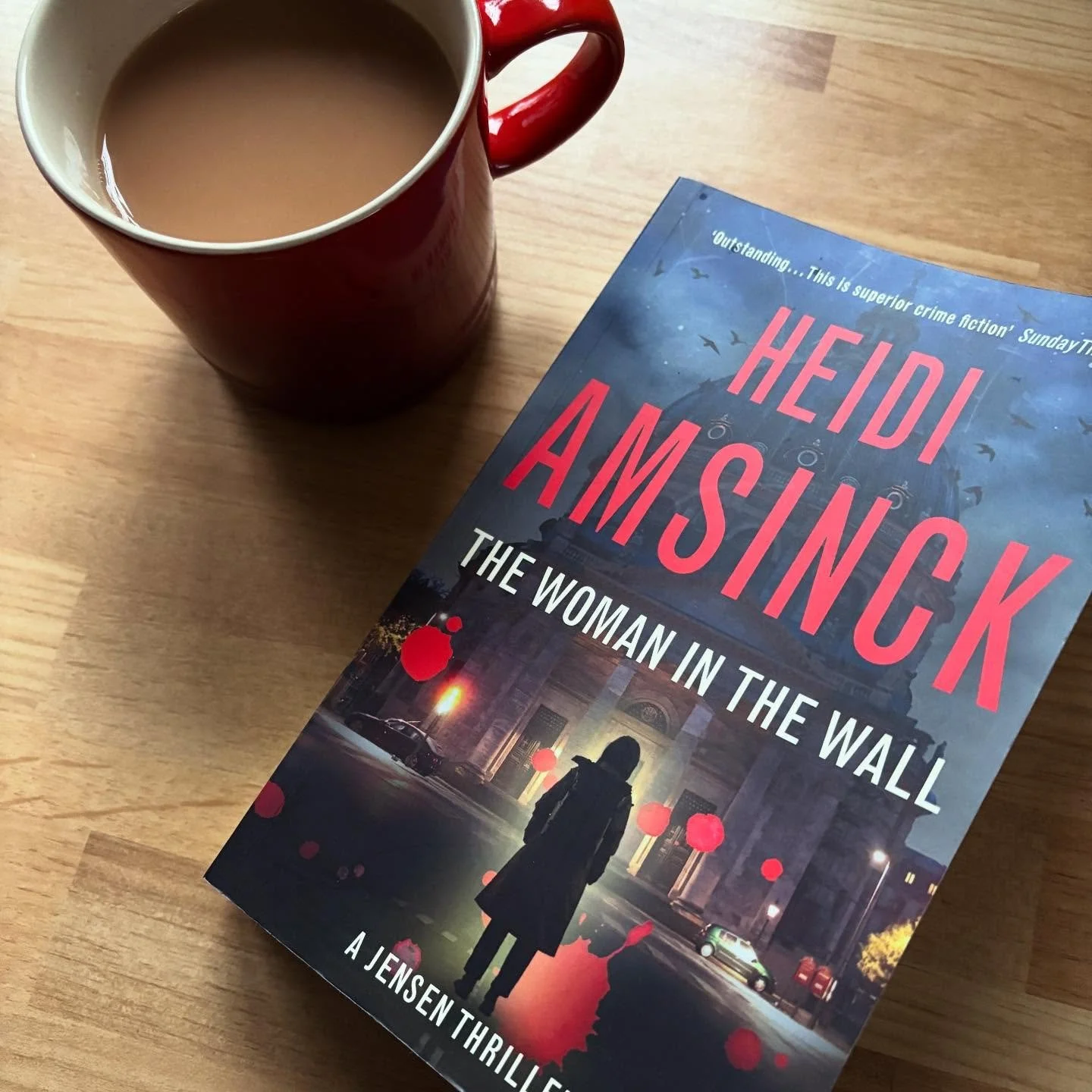 Last week&rsquo;s reading! A sinister twisting tale of cold-case crimes, family ties, secrets and stalkers. I loved hanging out with Jensen and Henrik in their home city of Copenhagen and while this is the fifth in a series, it definitely works if yo