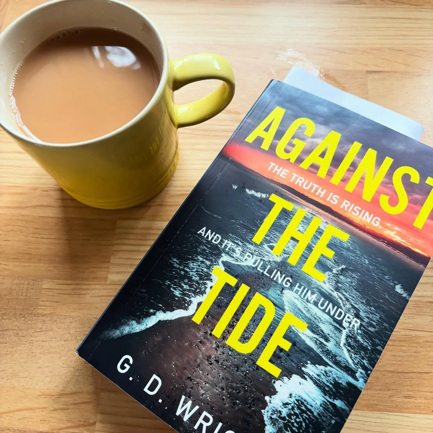 Is there such a thing as a cosy police procedural? If not, there should be! Against The Tide is warm and wise, digging deep into the lives of the police officers and victims involved in a series of violent burglaries in a small coastal town. It&rsquo