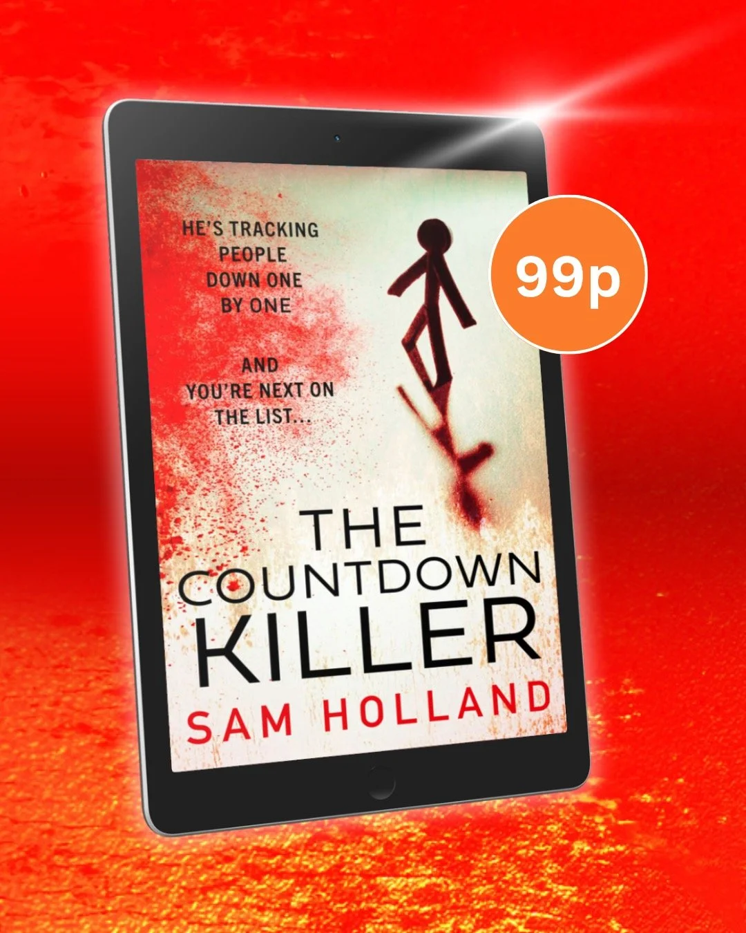 Last chance to grab The Countdown Killer for 99p! Ends midnight tonight!
