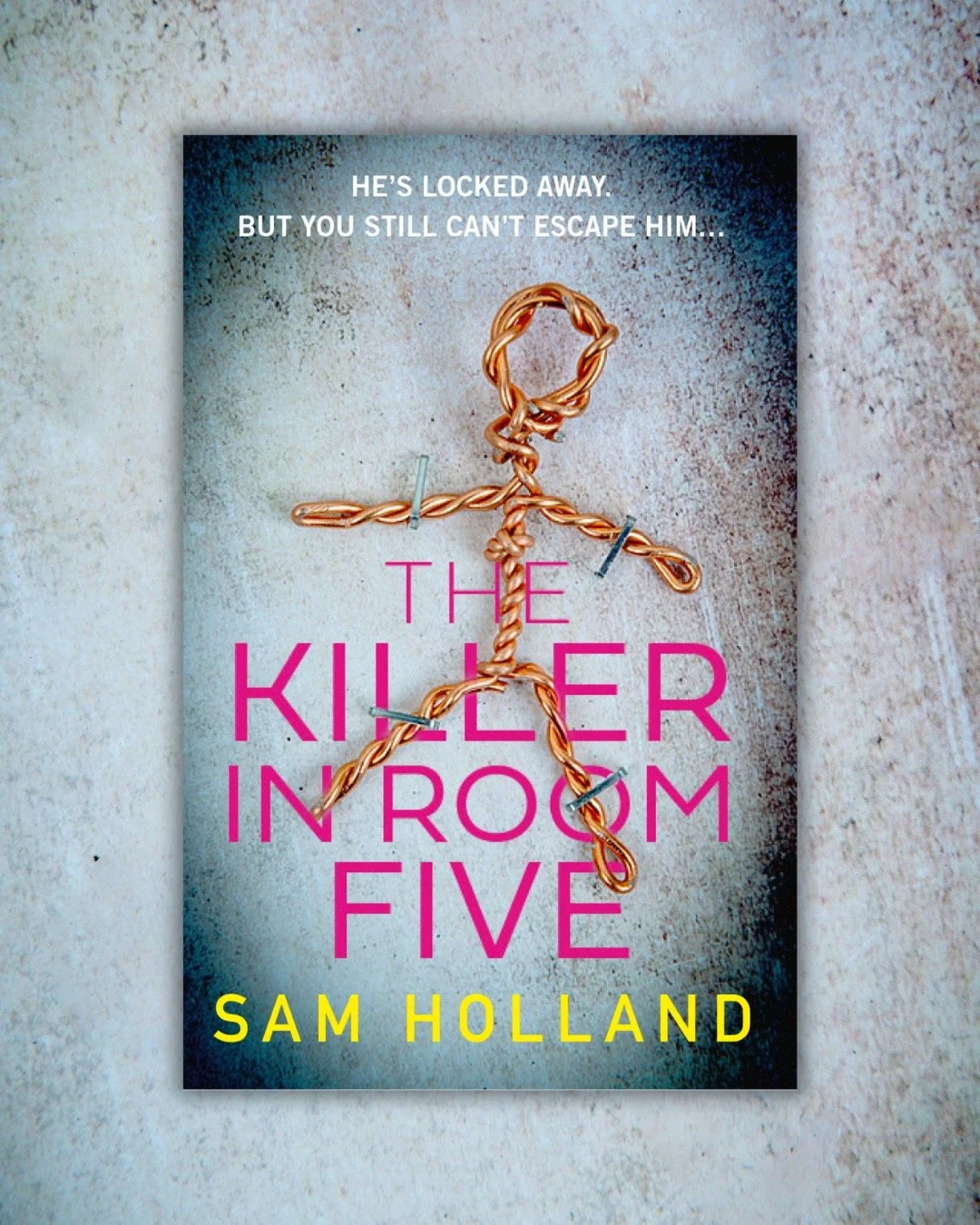ICYMI, here is the brilliant new cover for THE KILLER IN ROOM FIVE! I absolutely love it.

And here&rsquo;s what it&rsquo;s all about:

A terrible confession...
In an isolated room in Hollowpines, an infamous psychiatric hospital, Joe Sinclair is con