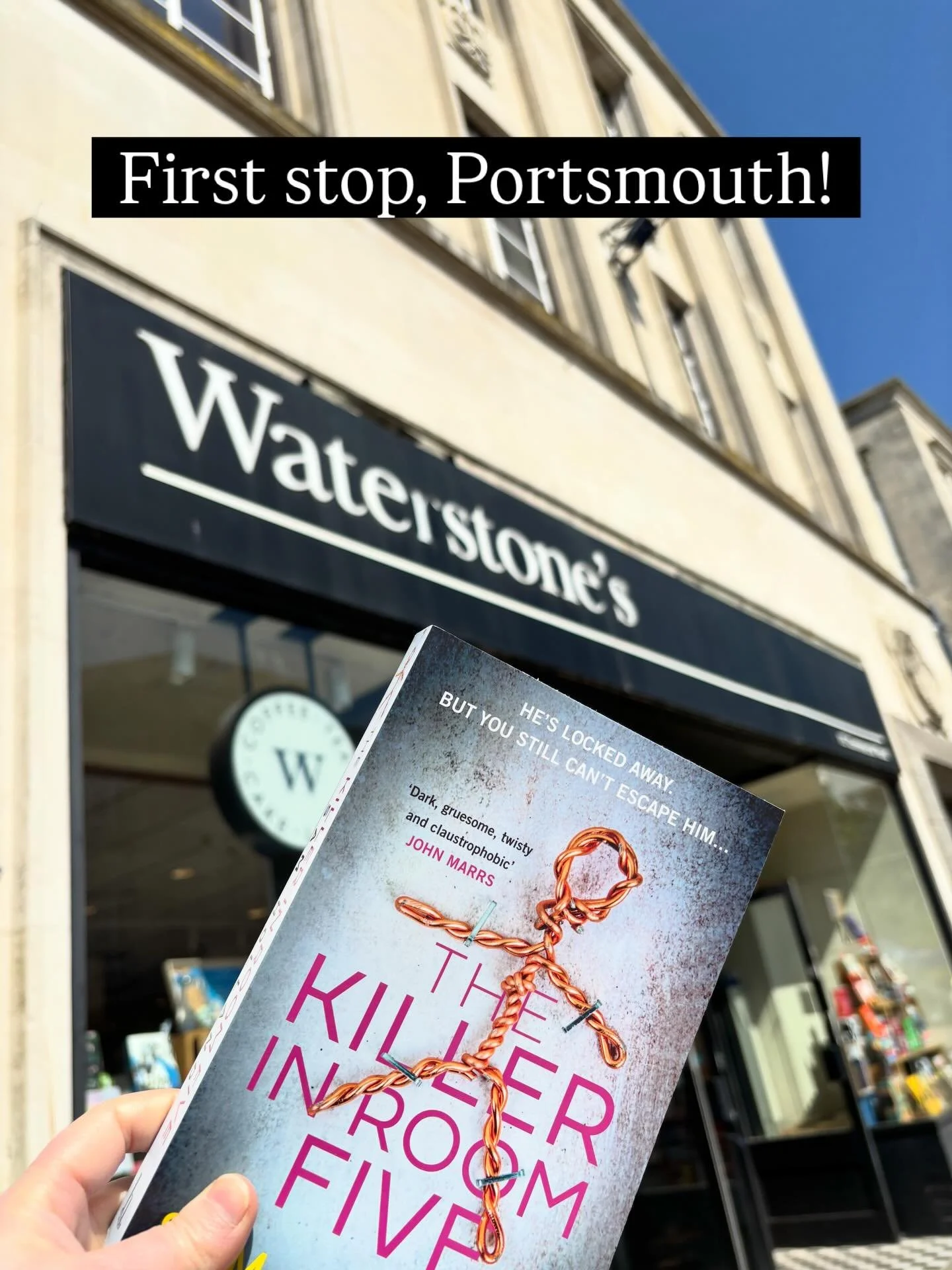 It&rsquo;s time to take finished copies around Hampshire - up today were @thebookshop1933 @southamptonwaterstones @waterstonesportsmouth and @waterstoneswhiteley !
Many more to come over the next few days.