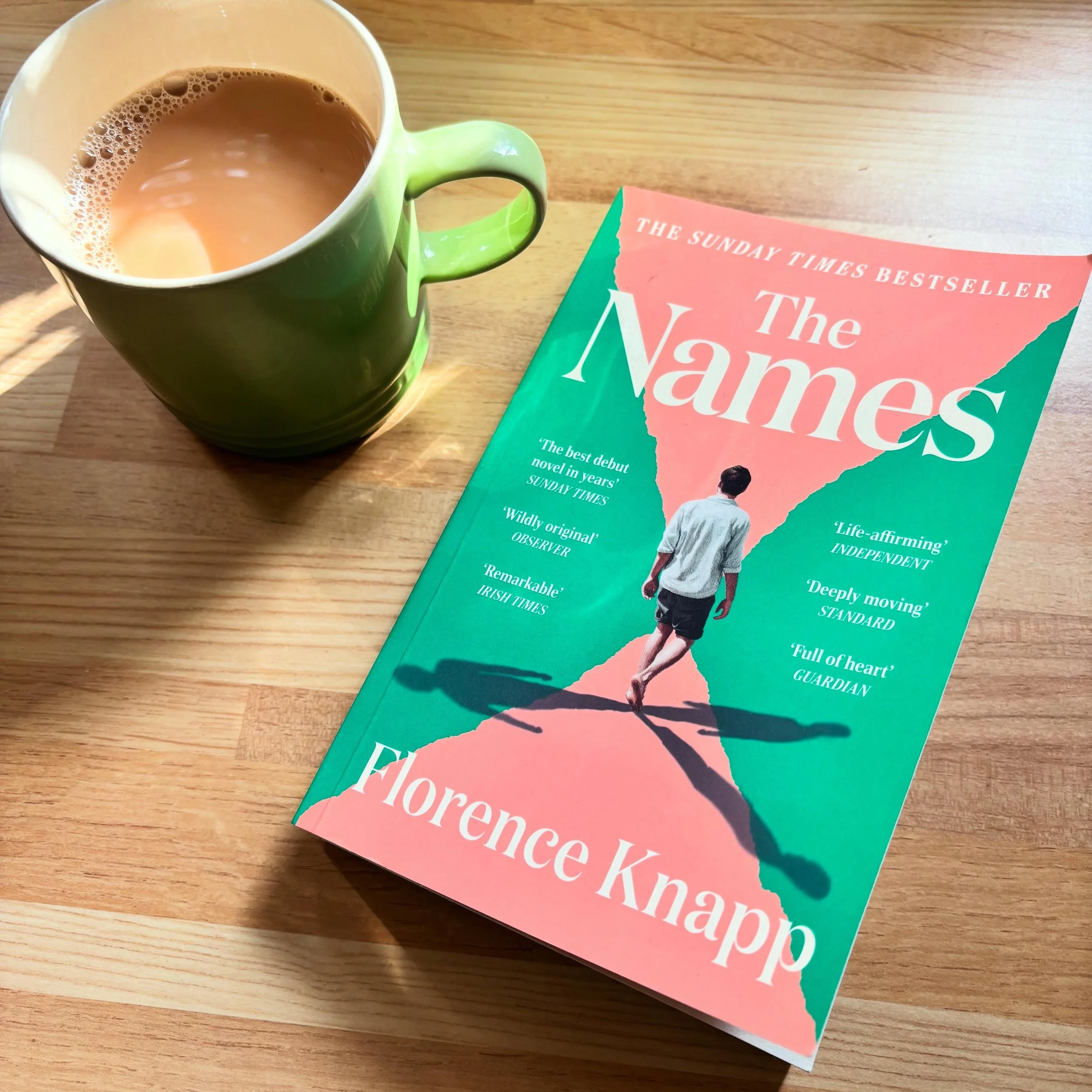Bloody wonderful! Often warm, sometimes uncomfortable, The Names presented Bear, Julian and Gordon, three different realities of the same boy, checking in on him and his family every seven years. So smart and original, I absolutely loved this.
#bookr