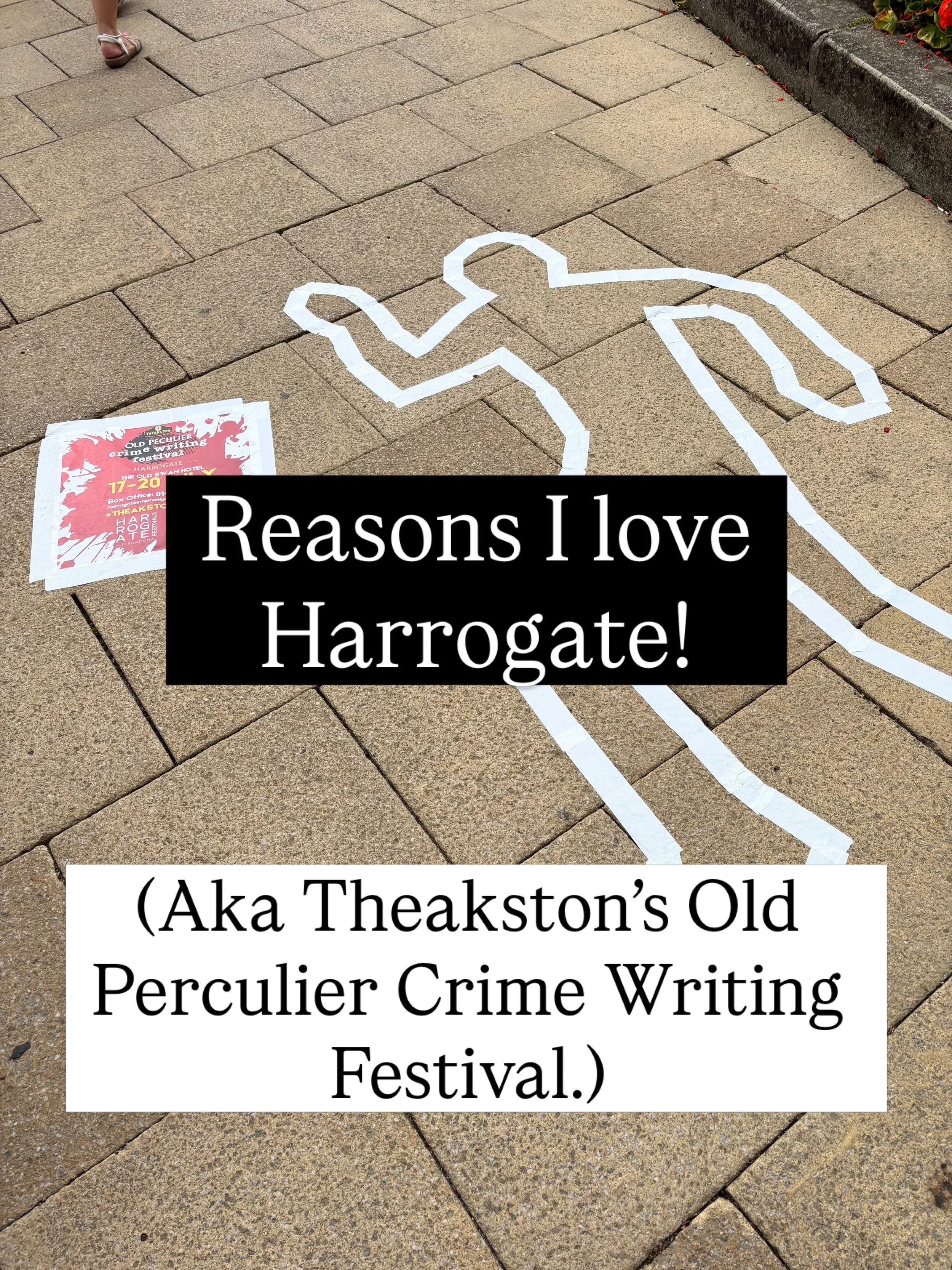This week, it&rsquo;s Harrogate! And social media will be full of crime authors getting overexcited in a white marquee. But here&rsquo;s why I love it&hellip;
#theakstonscrime #authorlife #writinglife