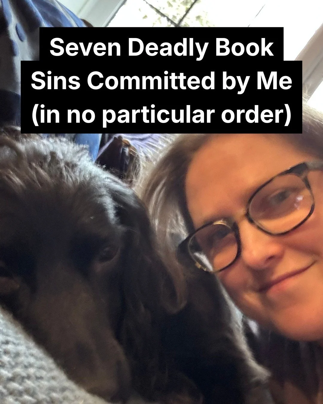 I'll show you mine if you show me yours! What are your deadly book sins?
#deadlybooksins #authorconfessions #authorlife