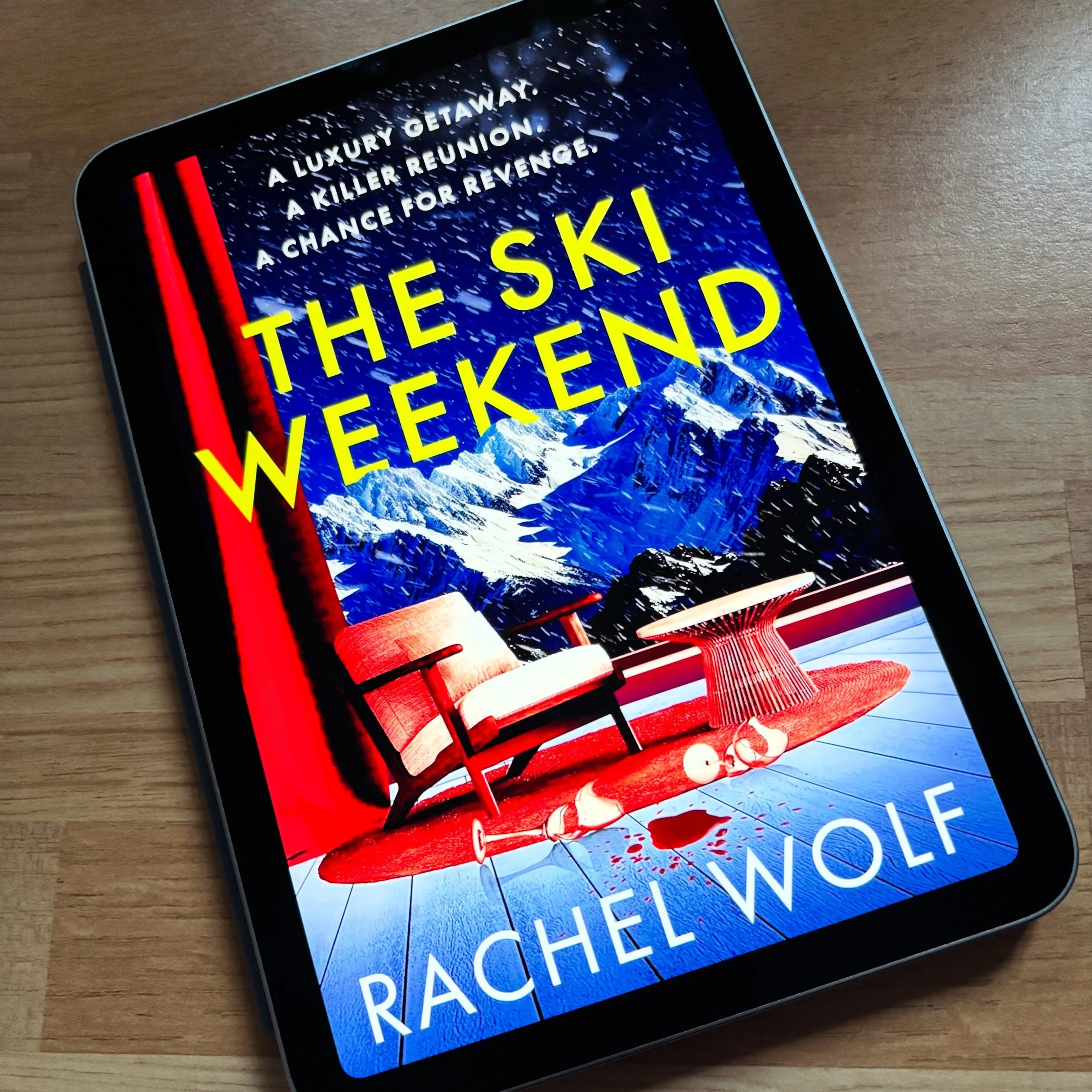 I&rsquo;ve long sworn off skiing as a fun leisure pursuit and I have to say, after this book, I&rsquo;m staying well away. It seems a dangerous thing to do!
The Ski Weekend is an irresistible boiling pot of personalities and long-held grudges. Packed