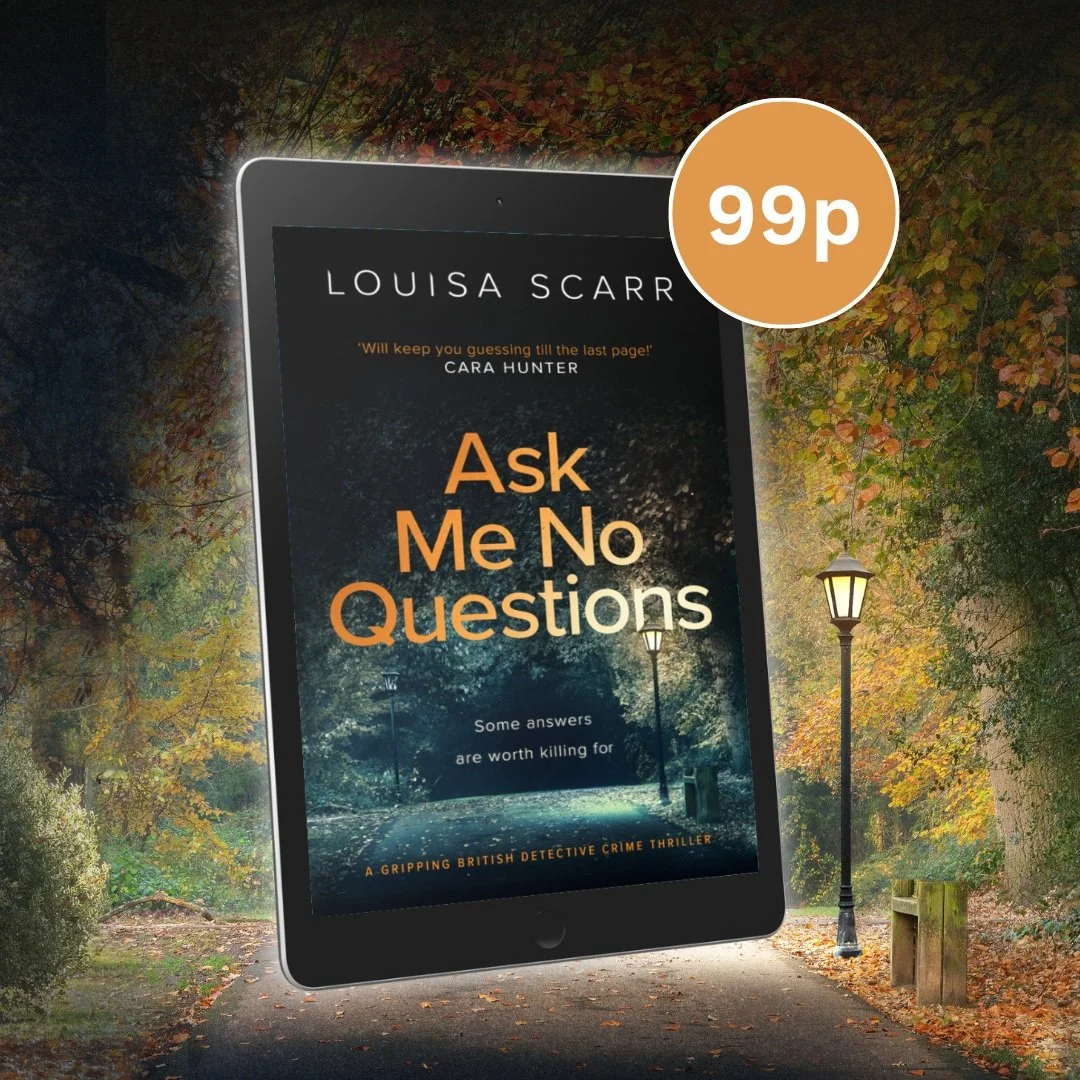 Looking for something to do this weekend? Well, right now, a bumper crop of my books are all 99p on kindle!

The entire Kate Munro series (Ask Me No Questions and Nowhere To Be Found), plus Last Place You Look, Out of the Ashes, The Echo Man AND The 