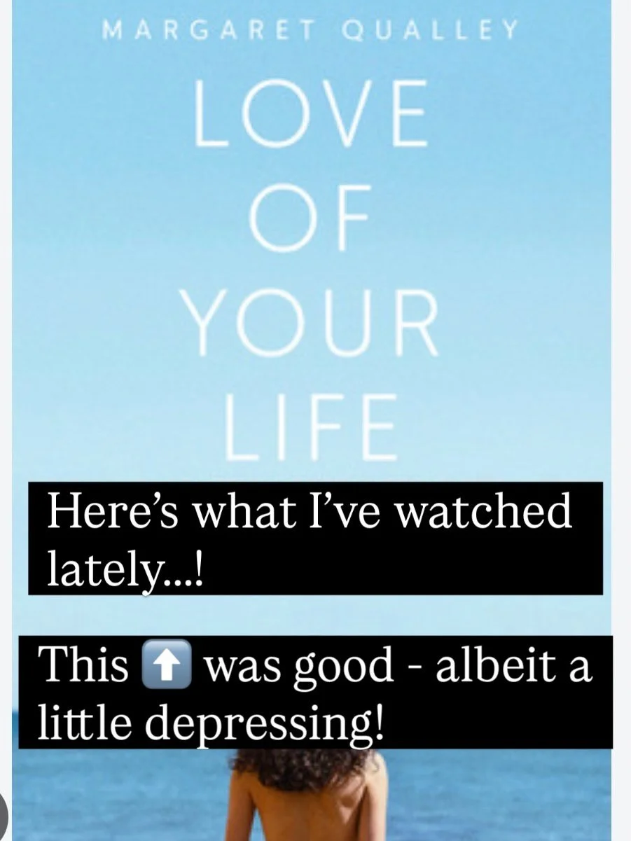 What I&rsquo;ve been watching lately!
What&rsquo;s next? What do you recommend??