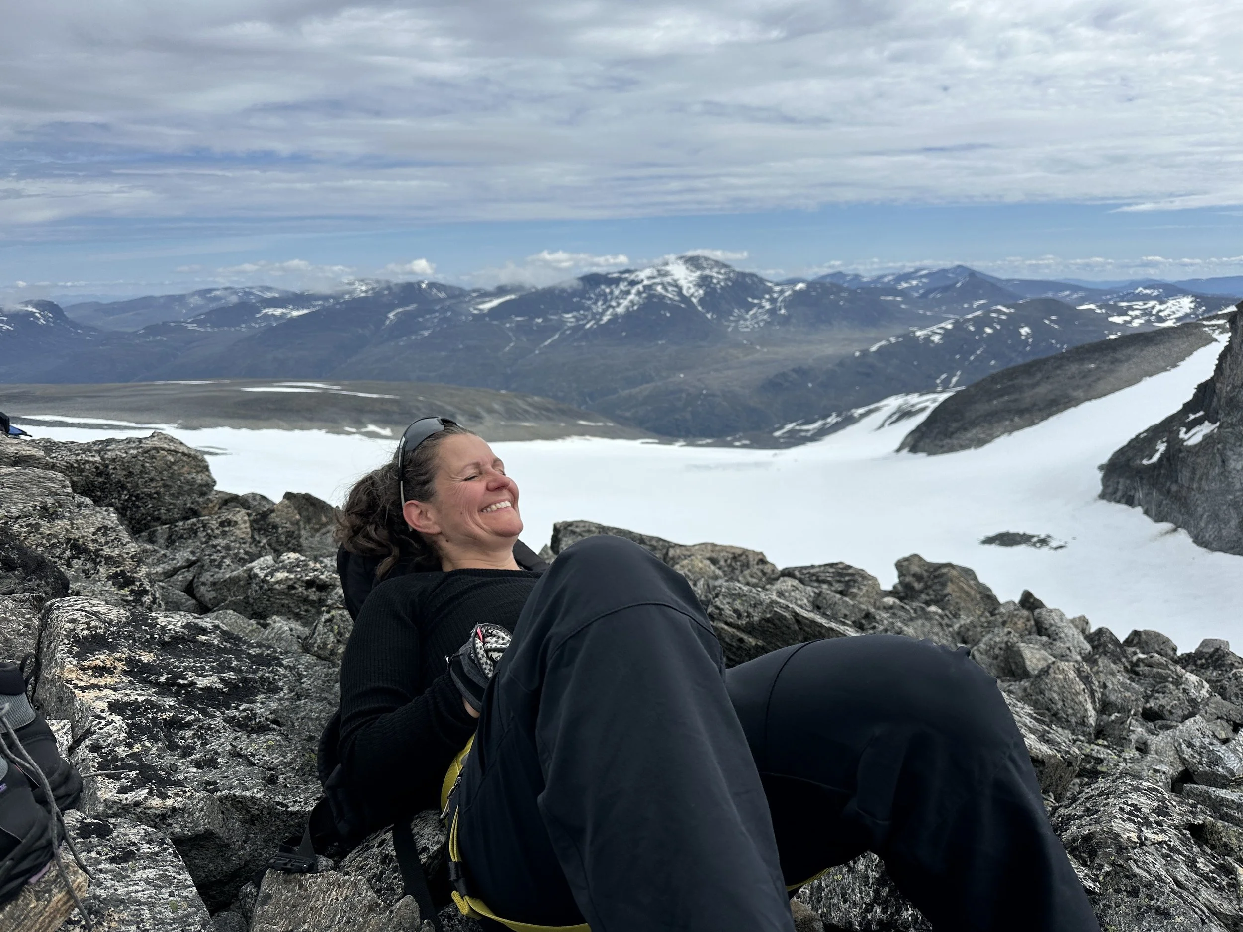 Feltstudie på Galdhøpiggen