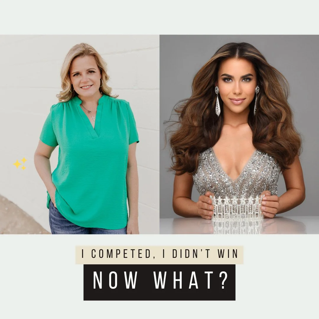 I Competed. I Didn't Win. Now What?
Webinar Recording - Only $25

You gave it everything you had. You prepared, competed, and walked off the stage without hearing your name called. Now you're left wondering...

Should I compete again?
Should I take a