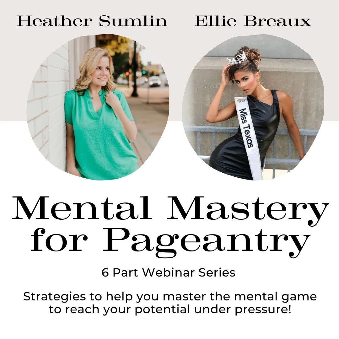 Confidence isn&rsquo;t luck. It&rsquo;s trained. 💫

This 6-part Mental Management Webinar Series is designed to help you control your mind, strengthen your self-image, and compete with clarity and confidence.

I&rsquo;m honored to co-host with Ellie