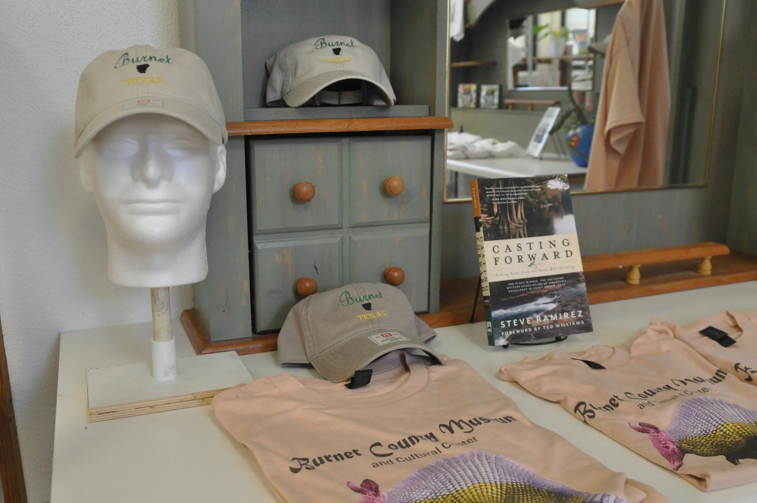 Merchandise and Gifts for the Burnet County Museum and Cultural Center