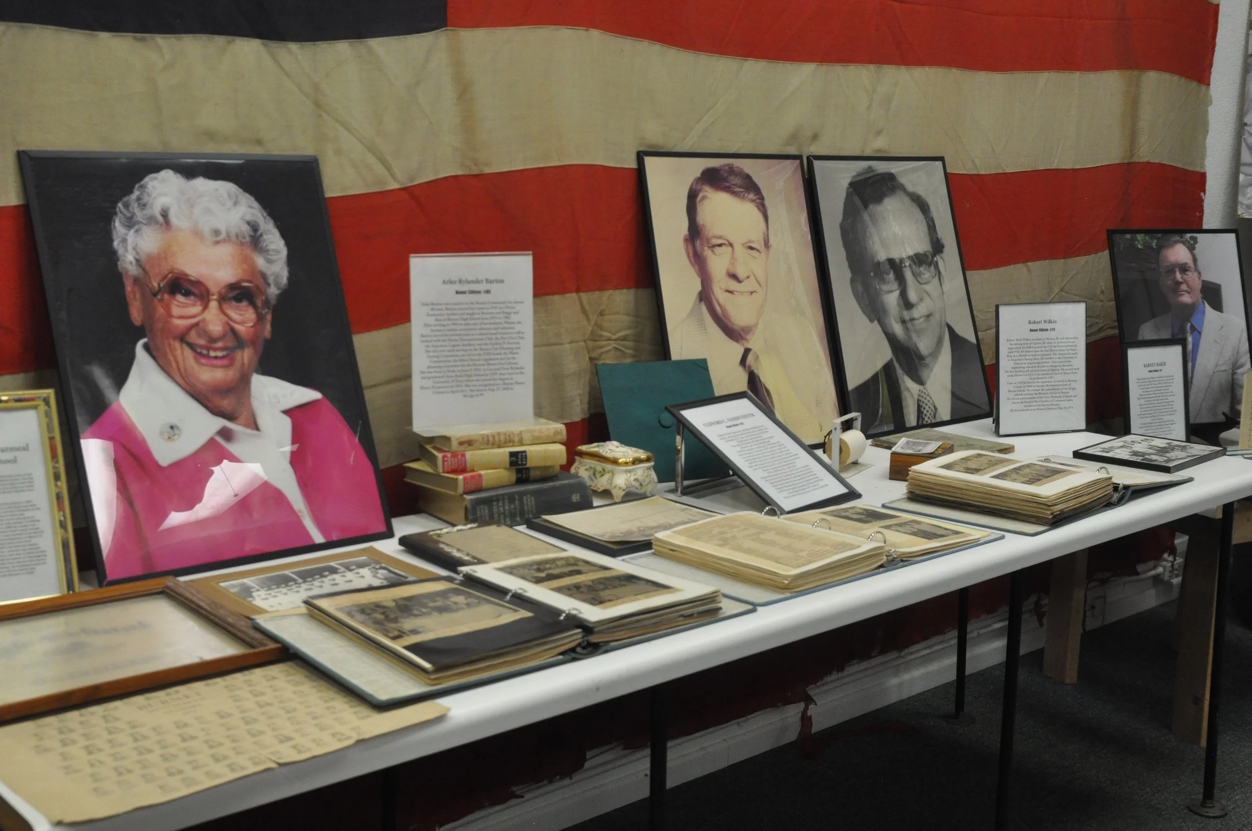Museum Display Honor Citizens