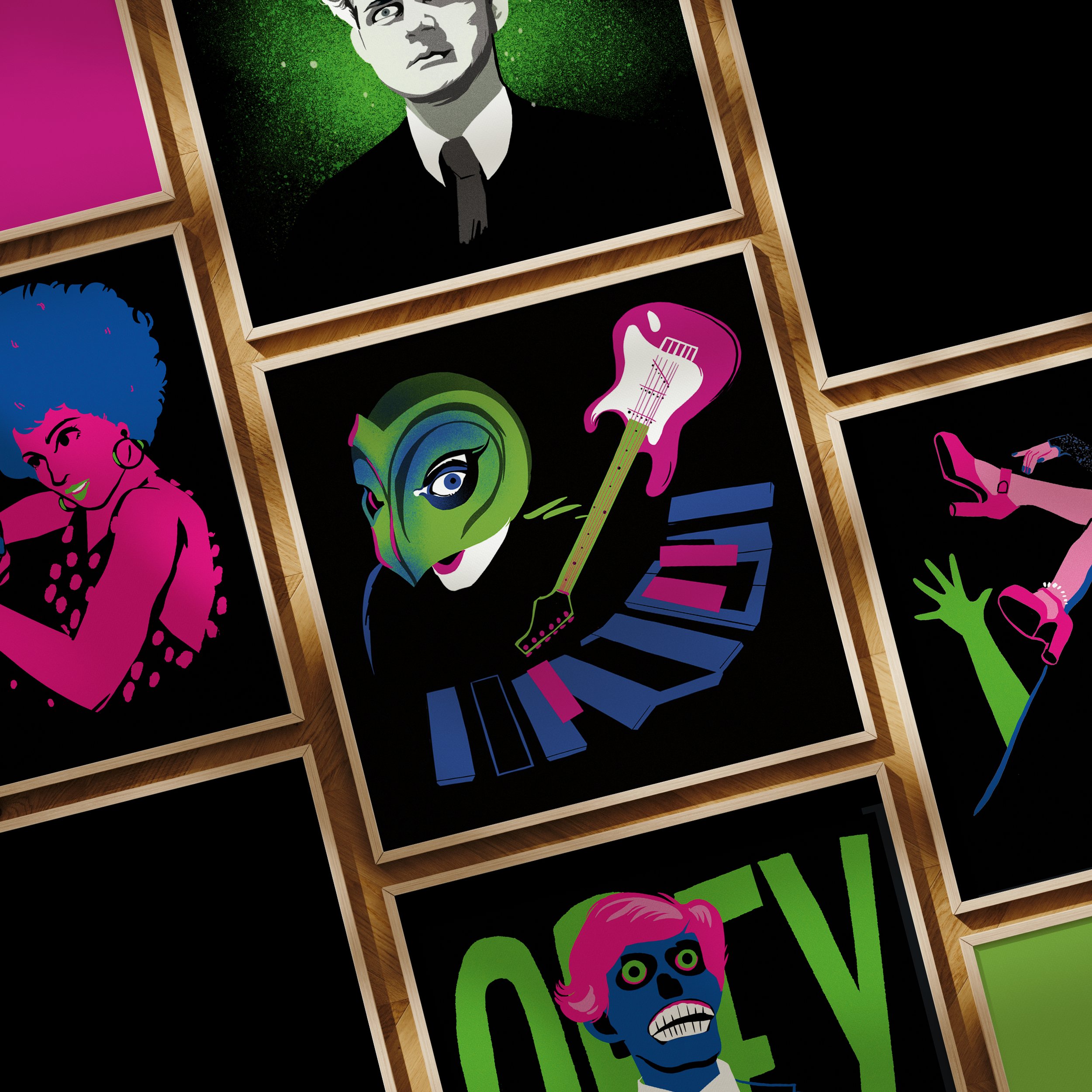 Phantom of the Paradise - Tirage d'art format carré