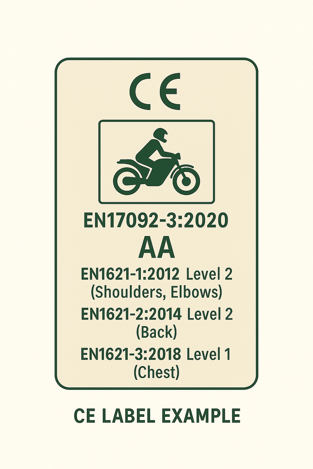 CE Ratings Explained | Motorcycle Gear Guide for New Riders — Carpe ...