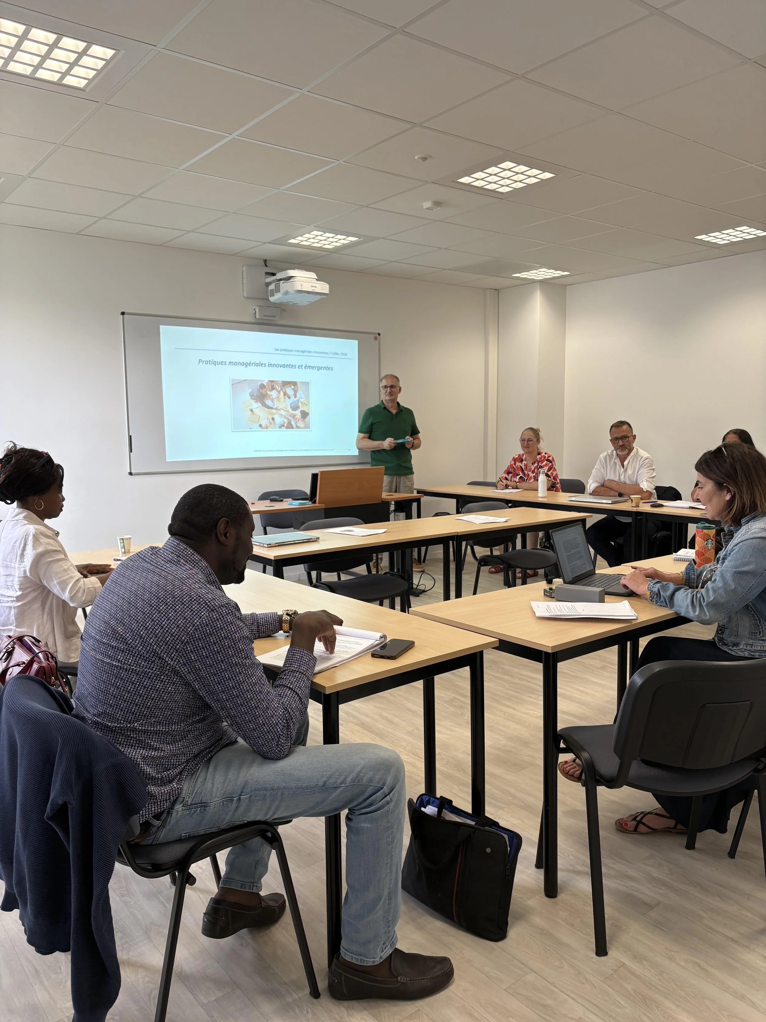 Engagement professionnel et Management CAFDES