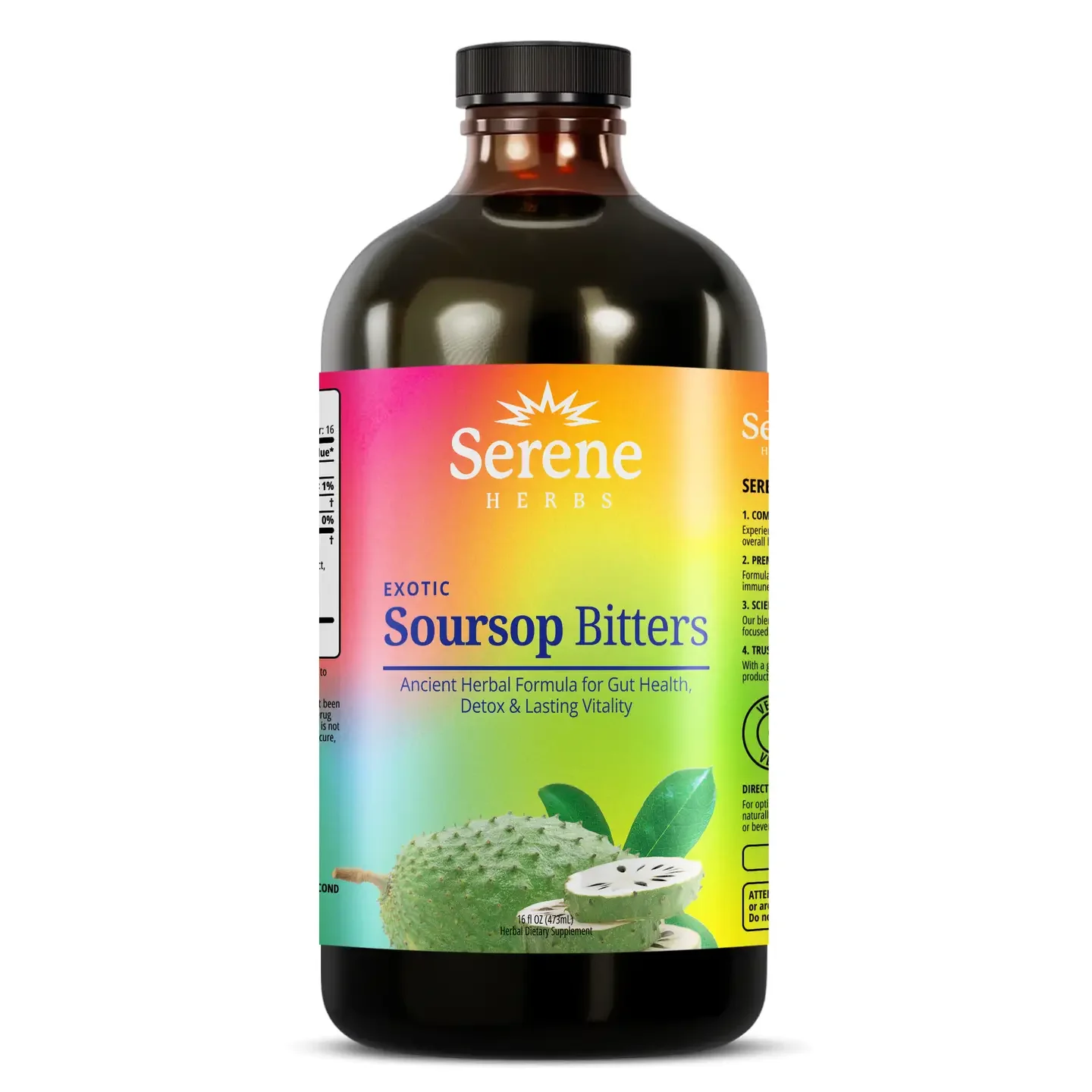 Organic Soursop Graviola Bitters by Serene Herbs