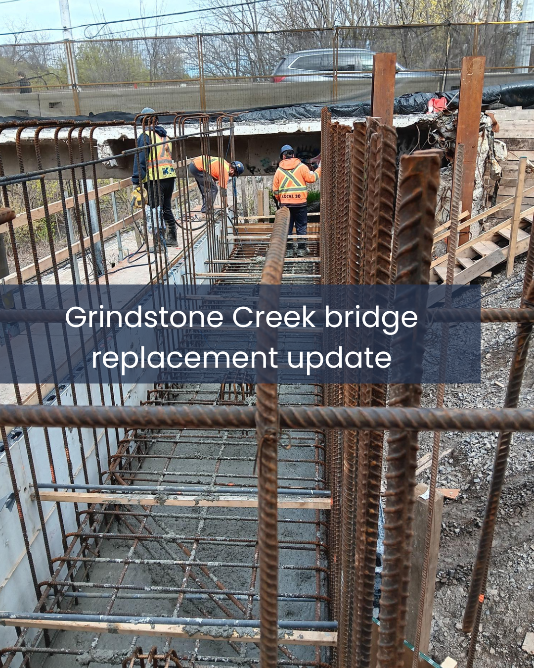 Grindstone Creek bridge repair update 