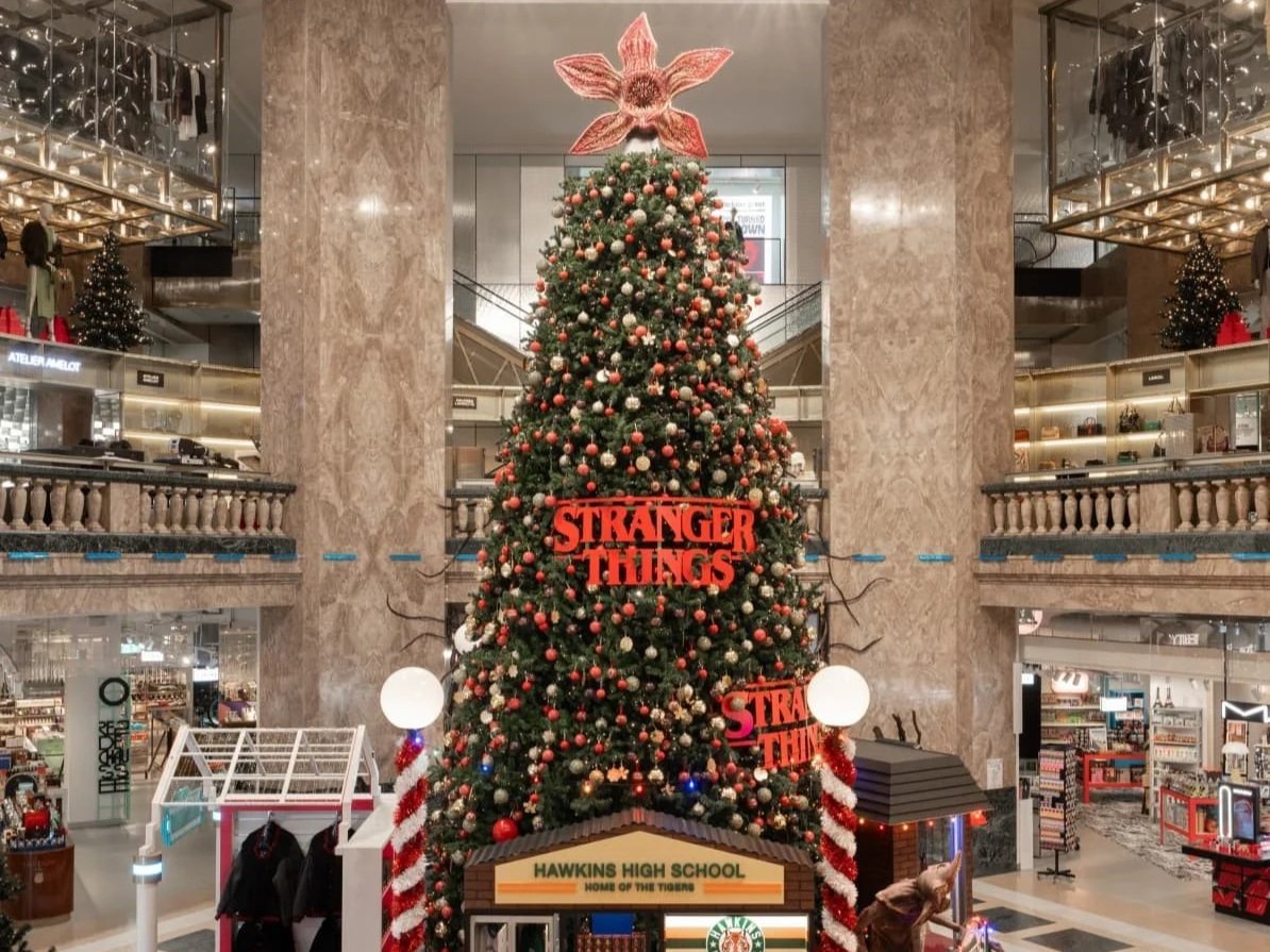 Animation événementielle immersive aux Galeries Lafayette Champs-Élysées, paris