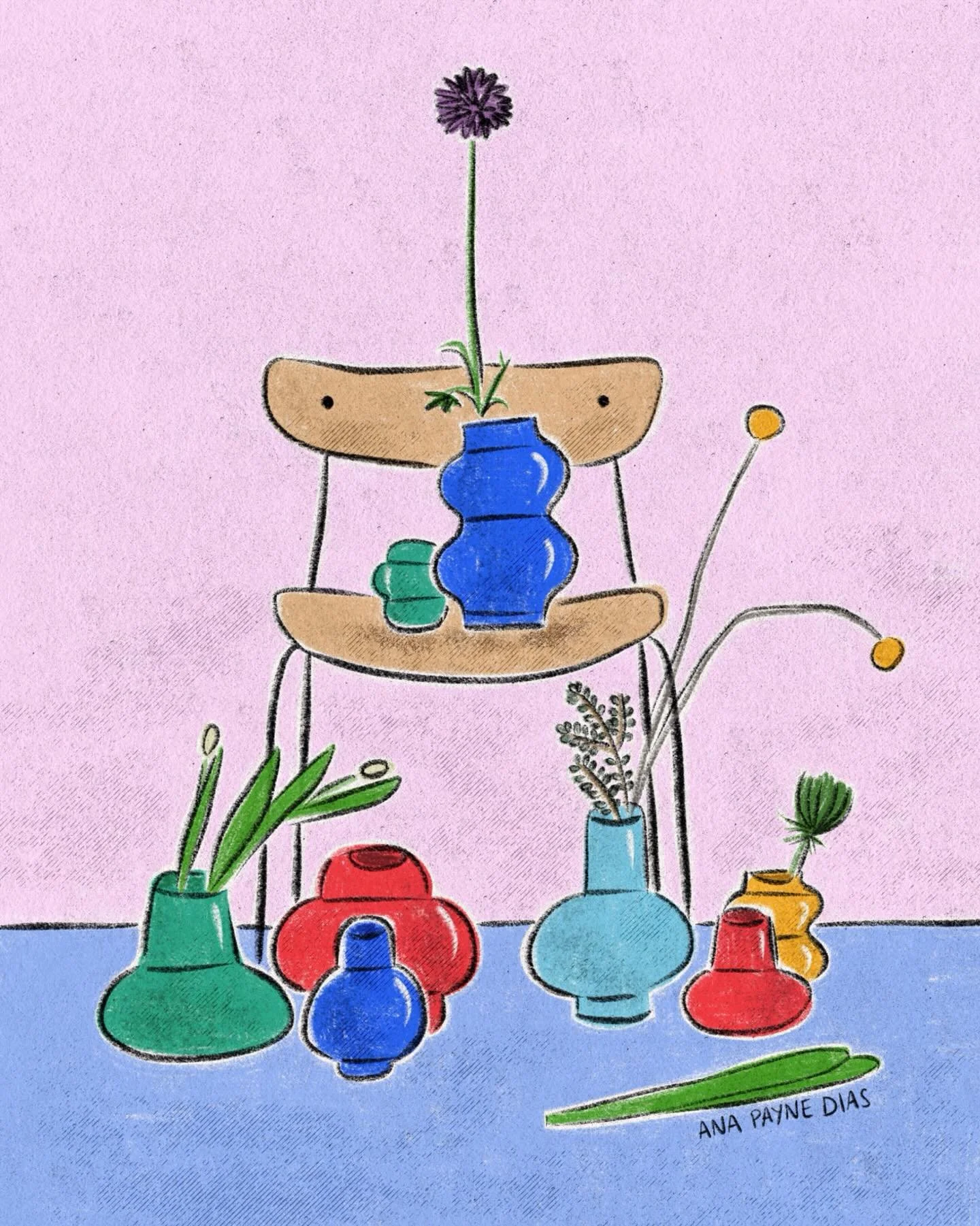 ✏️ @theconranshopofficial 

#illustratorsoninstragram #procreateapp #decor #flowervases #interiordecoration