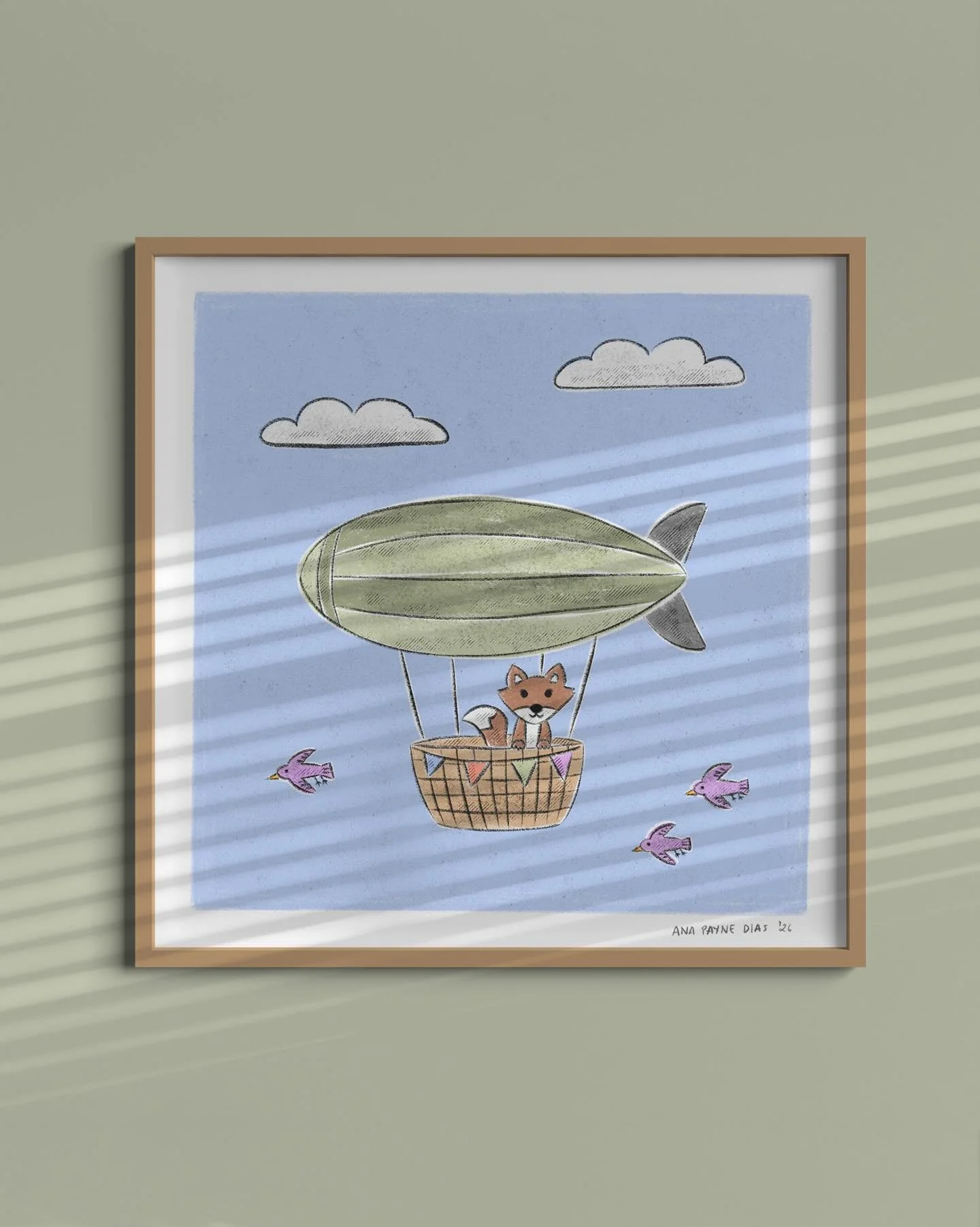 ✏️ 🦊 Cute commission for a baby&rsquo;s bedroom I got to work on recently. ✨
.
.
.
#decor #kidsroomdecoration #bespokeart #babiesworld #illustration