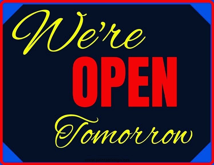 We will open back up tomorrow&hellip;come see us&hellip;11:00-9:30
#eatatmurphys #bestoffayettecounty #wherethebackroadsend #cabinfever #winchestertexas