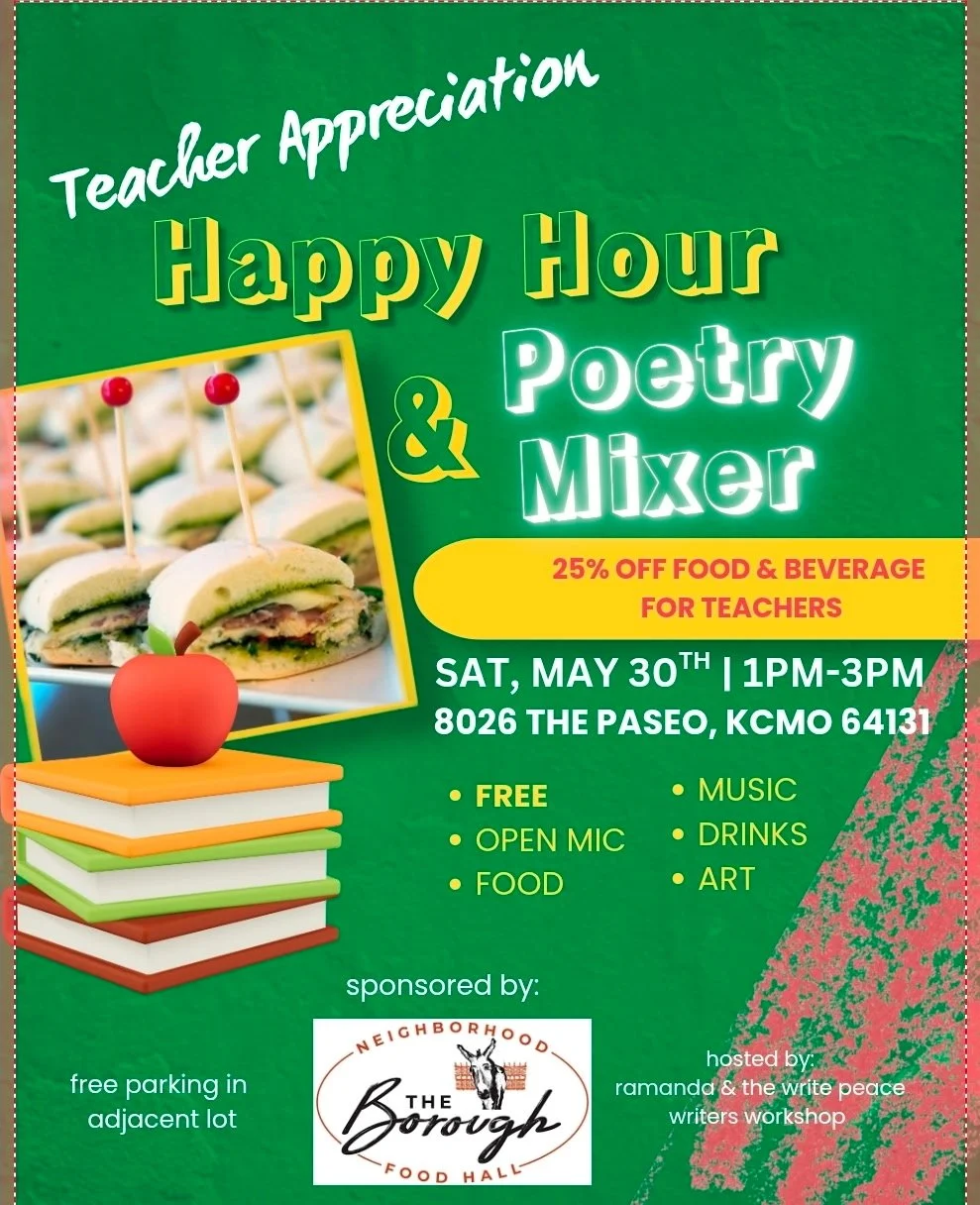 Poetry Mixer Honoring Teachers